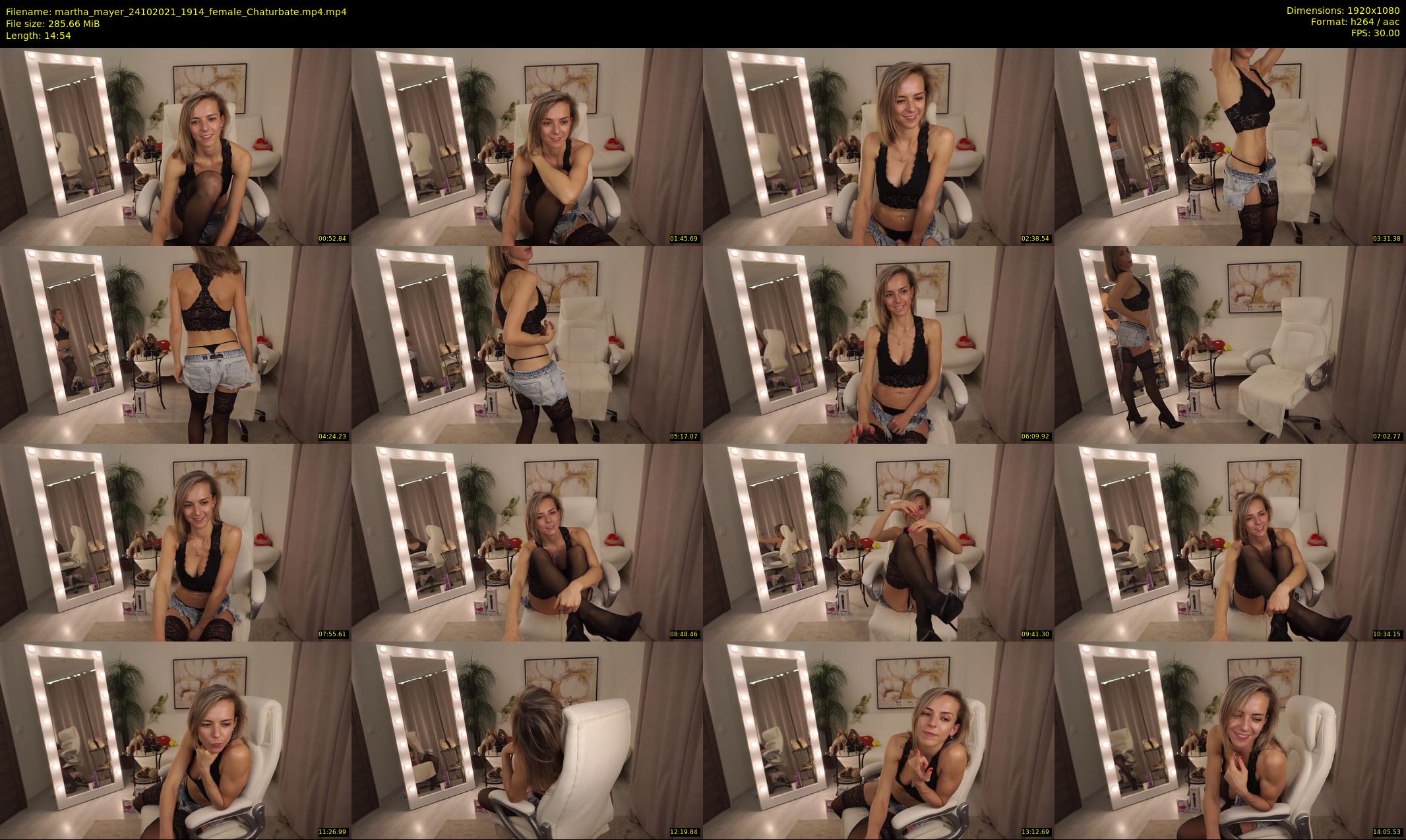 martha_mayer — 15 minute Chaturbate female cam show recording, 1080p, Oct 24, 2021