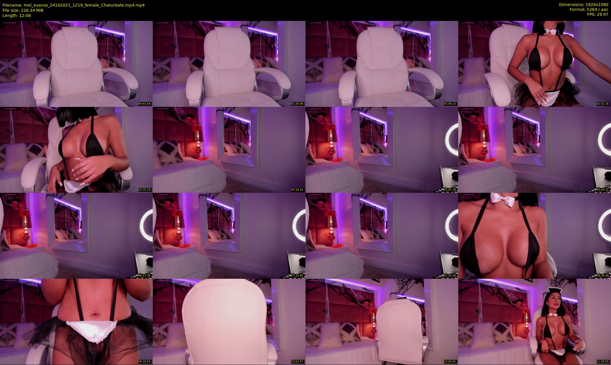 mel_evansx — 13 minute Chaturbate female cam show recording, 1080p, Oct 24, 2021