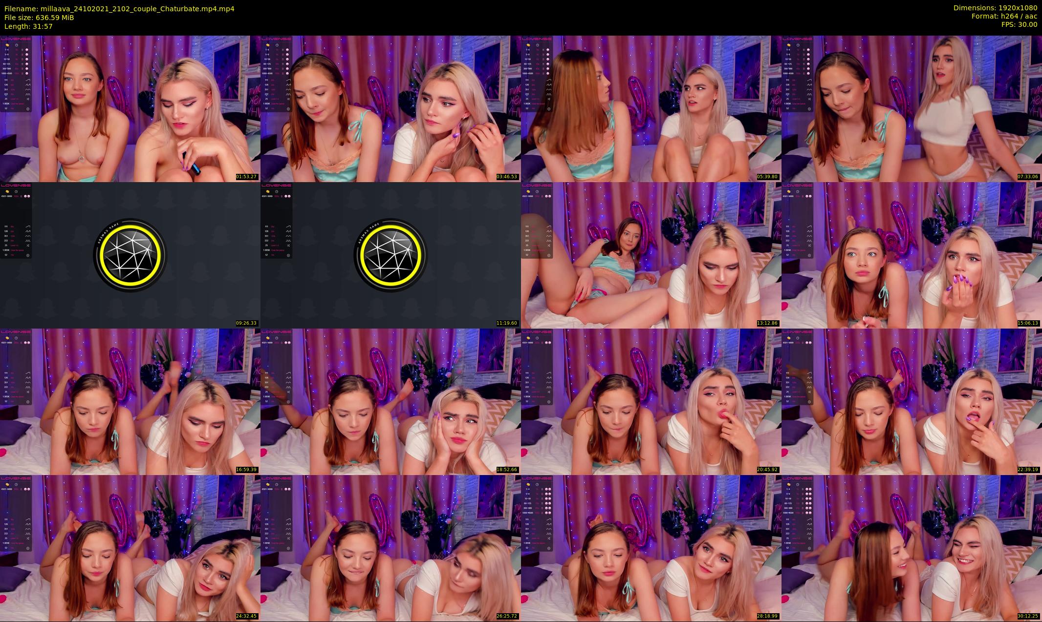 millaava — 32 minute Chaturbate female cam show recording, 1080p, Oct 24, 2021