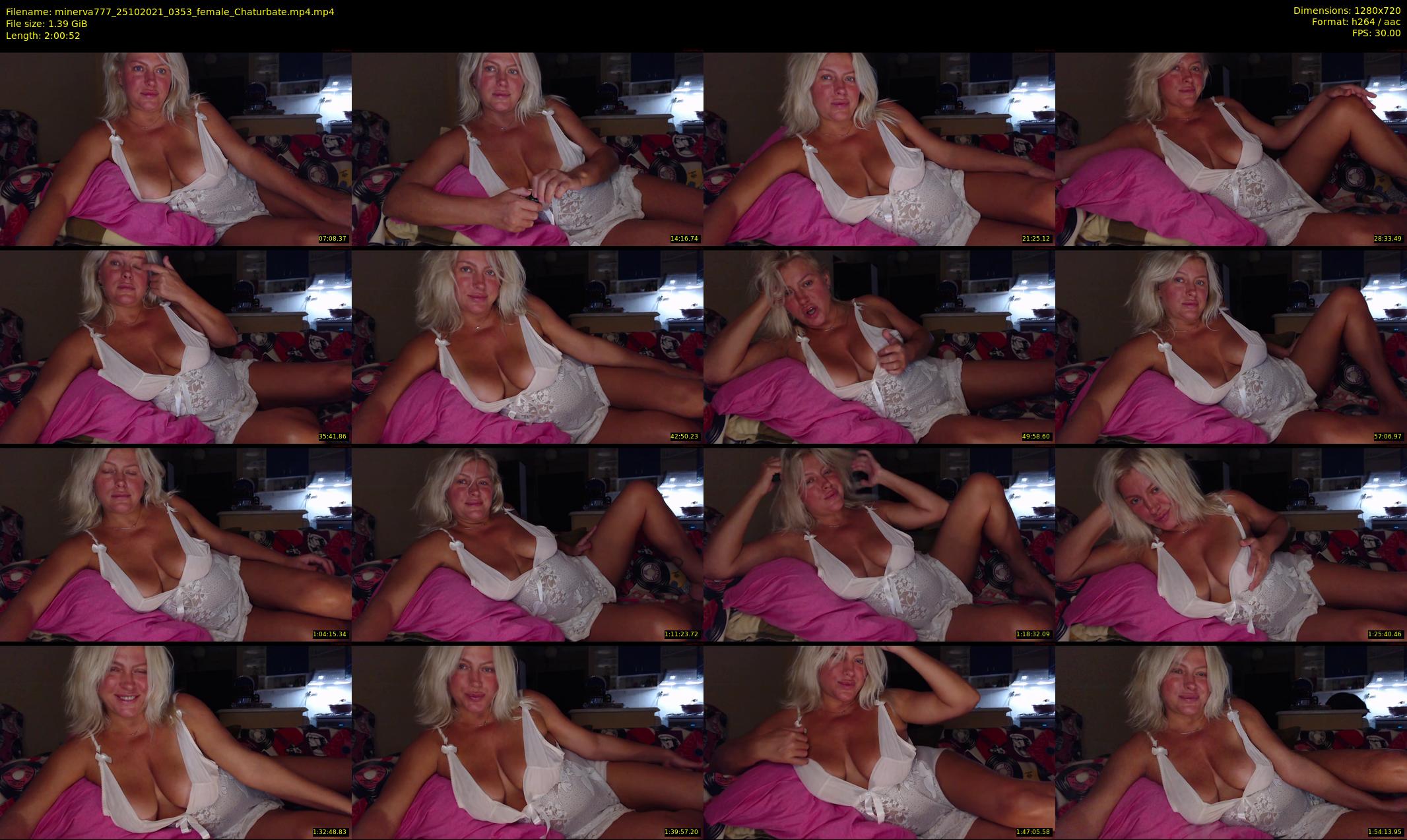 minerva777 — 121 minute Chaturbate female cam show recording, 720p, Oct 25, 2021