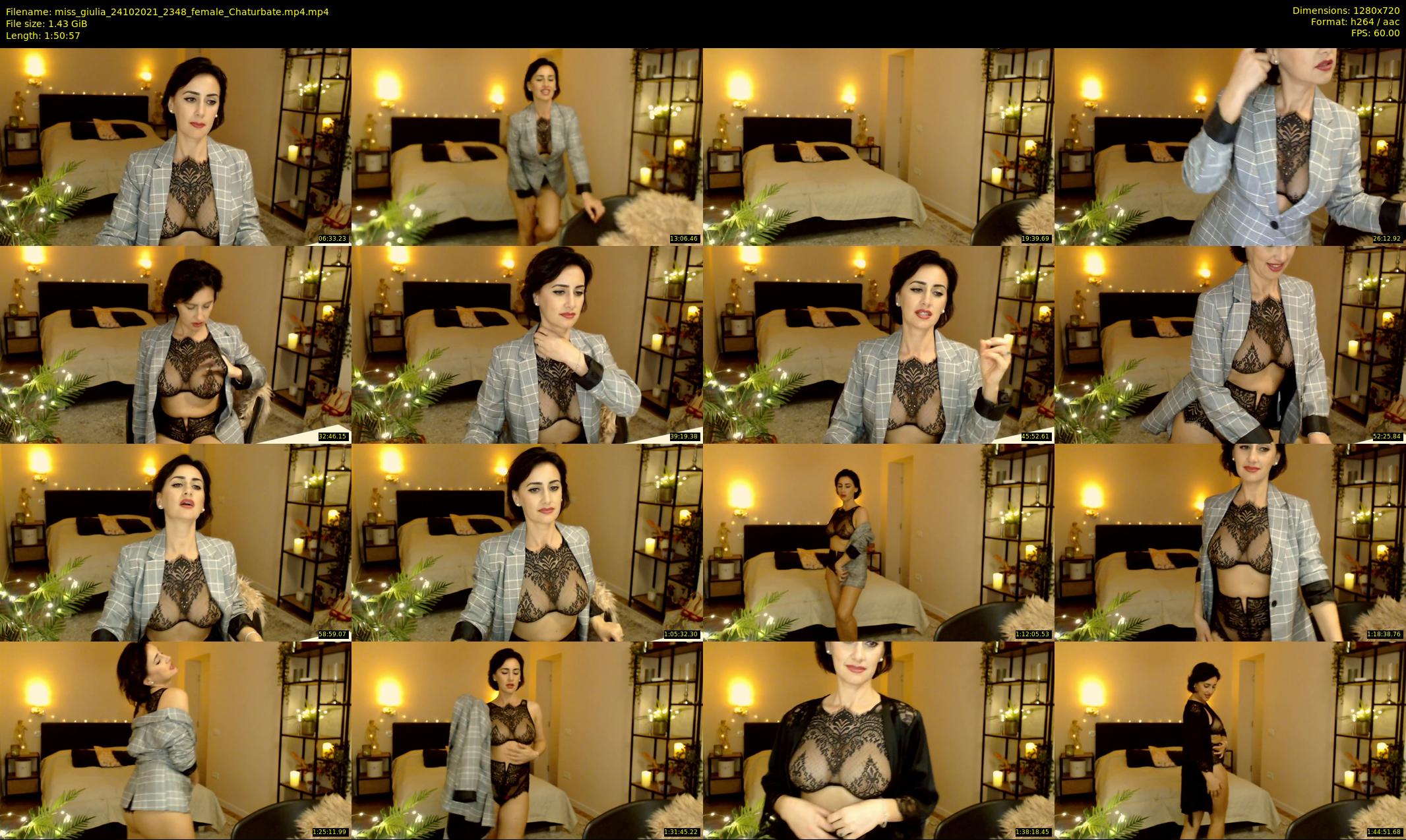 miss_giulia — 111 minute Chaturbate female cam show recording, 720p, Oct 24, 2021