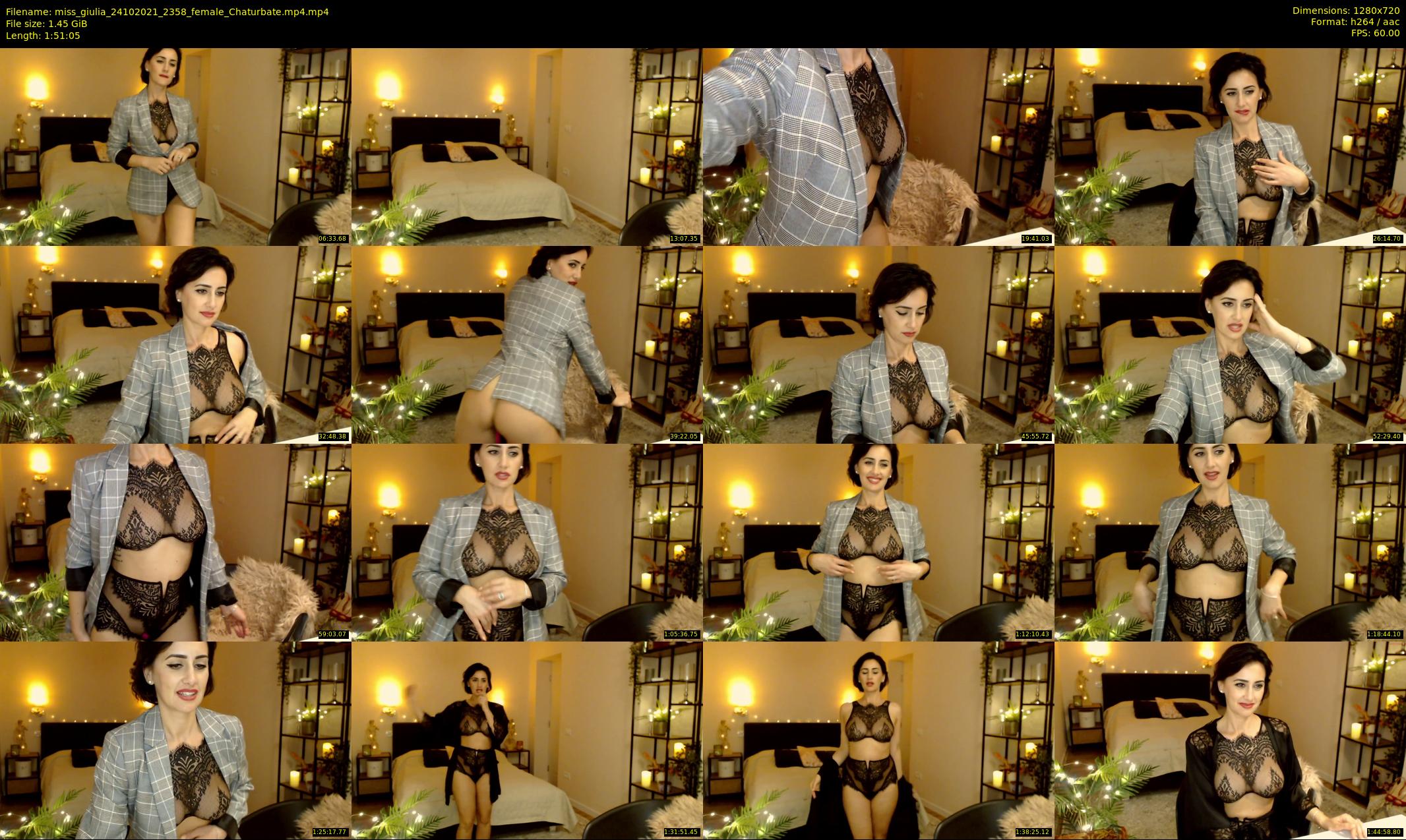 miss_giulia — 112 minute Chaturbate female cam show recording, 720p, Oct 24, 2021