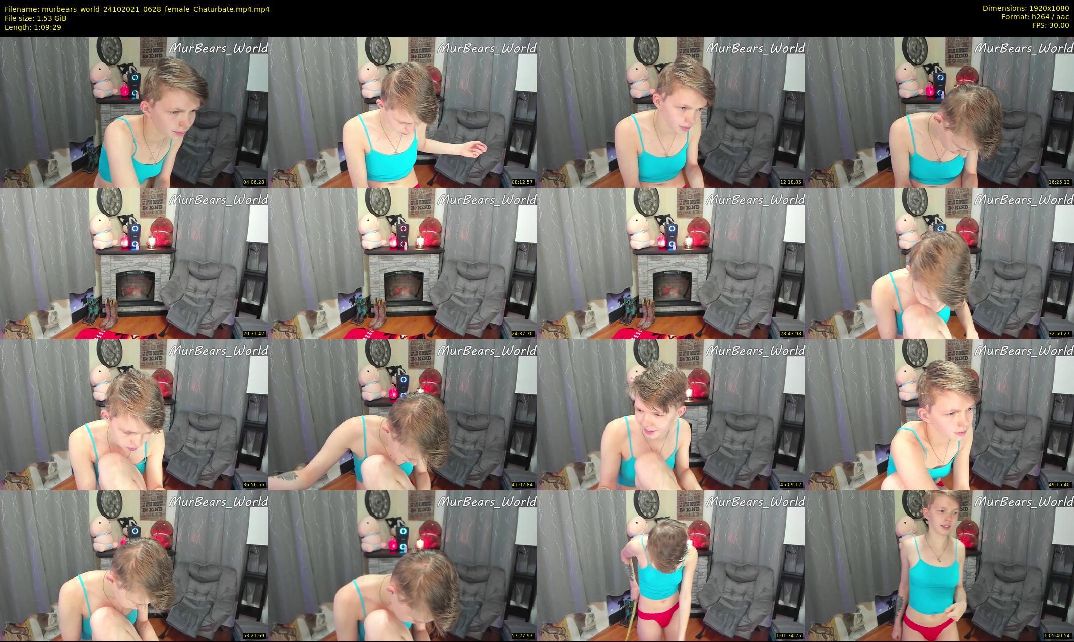 murbears_world — 70 minute Chaturbate female cam show recording, 1080p, Oct 24, 2021