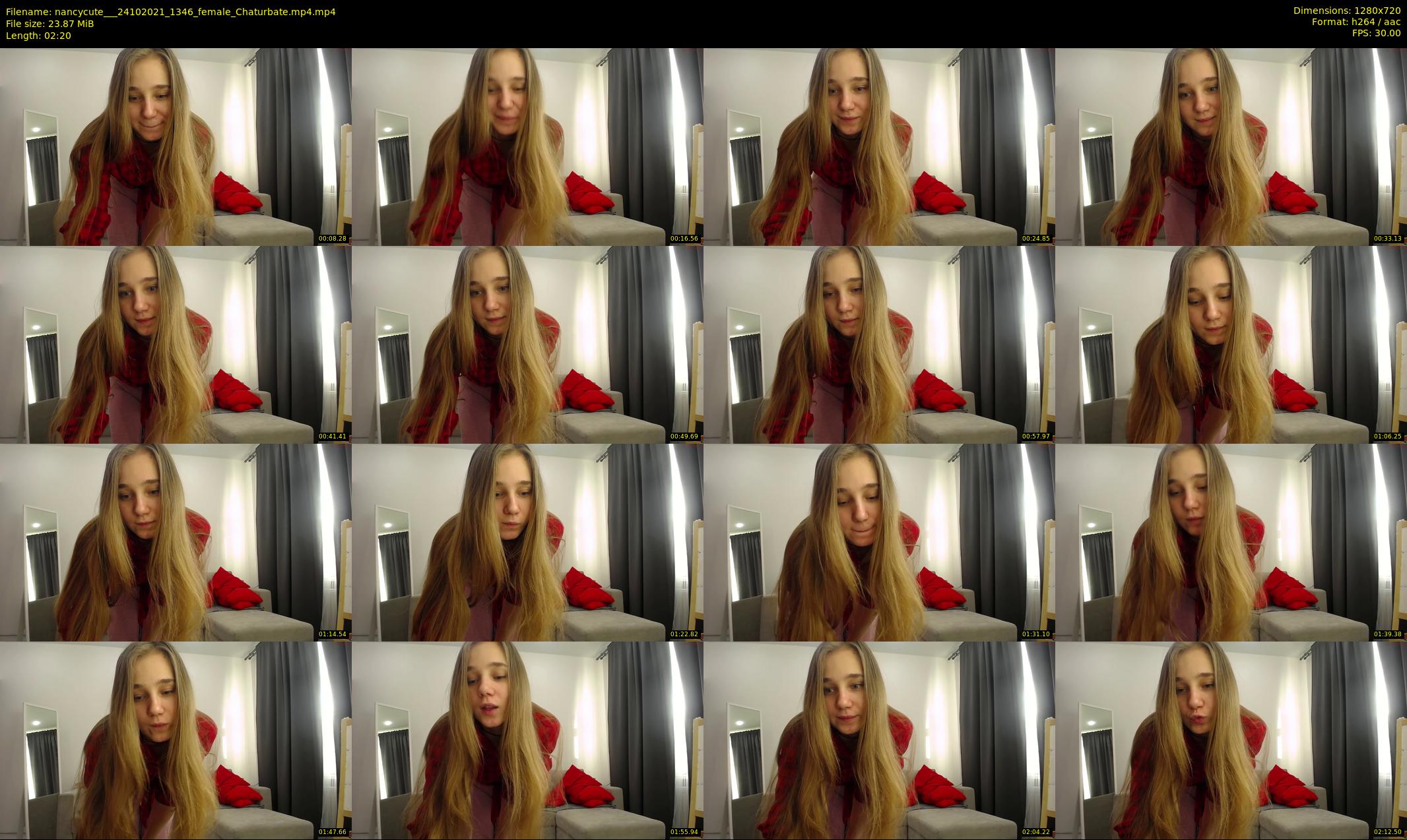 nancycute__ — 3 minute Chaturbate female cam show recording, 720p, Oct 24, 2021