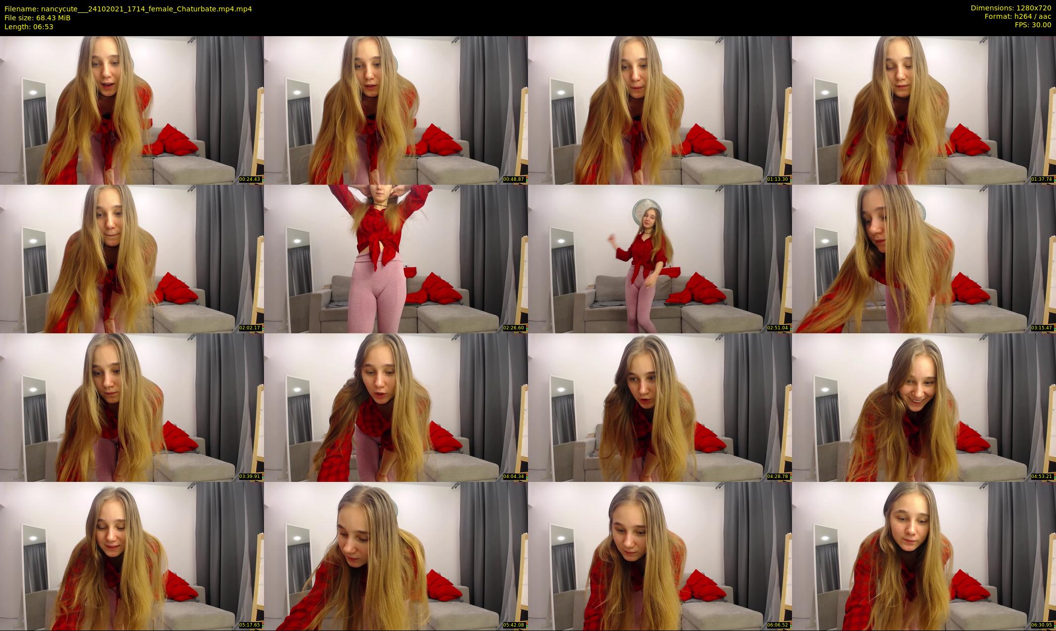 nancycute__ — 7 minute Chaturbate female cam show recording, 720p, Oct 24, 2021