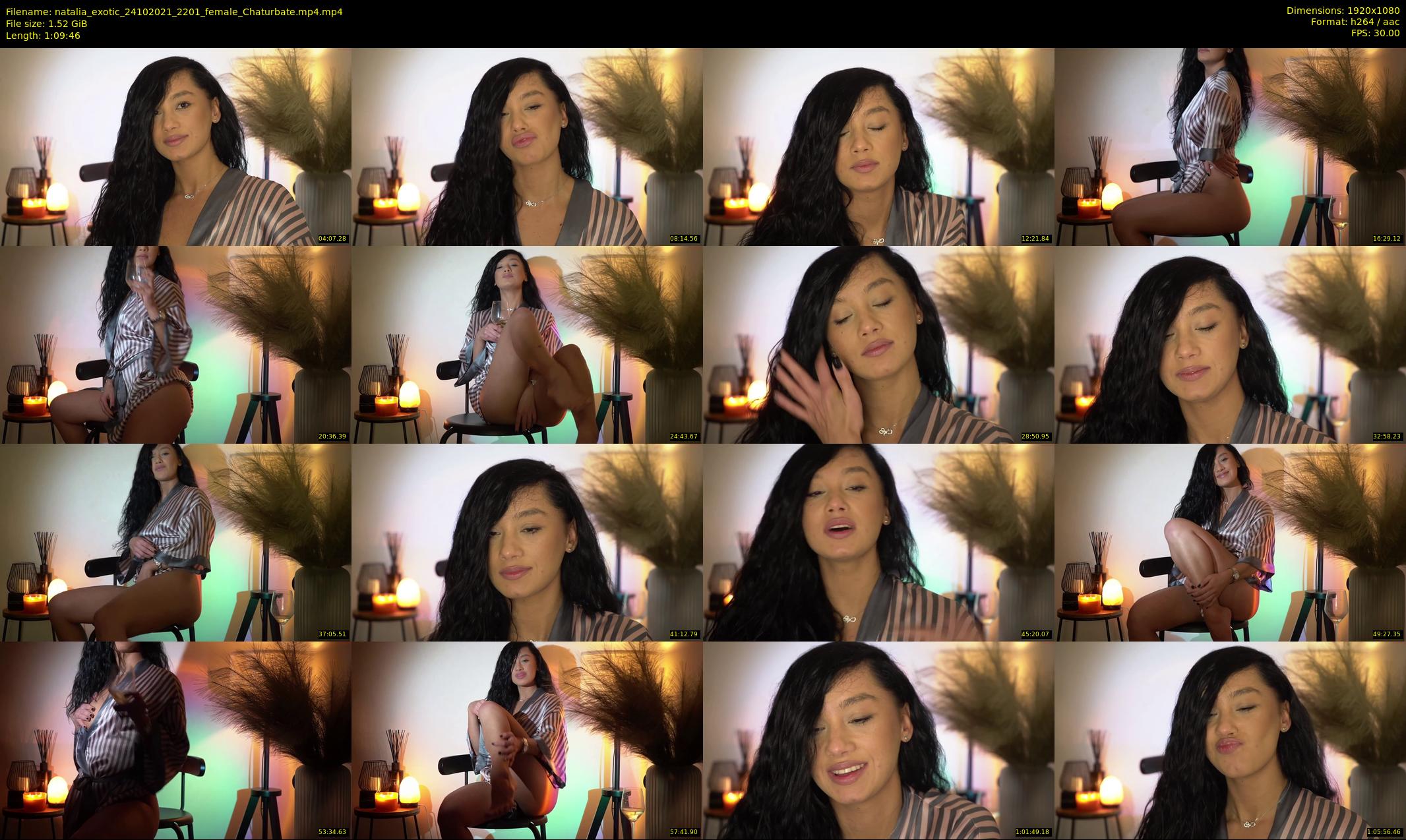 natalia_exotic — 70 minute Chaturbate female cam show recording, 1080p, Oct 24, 2021