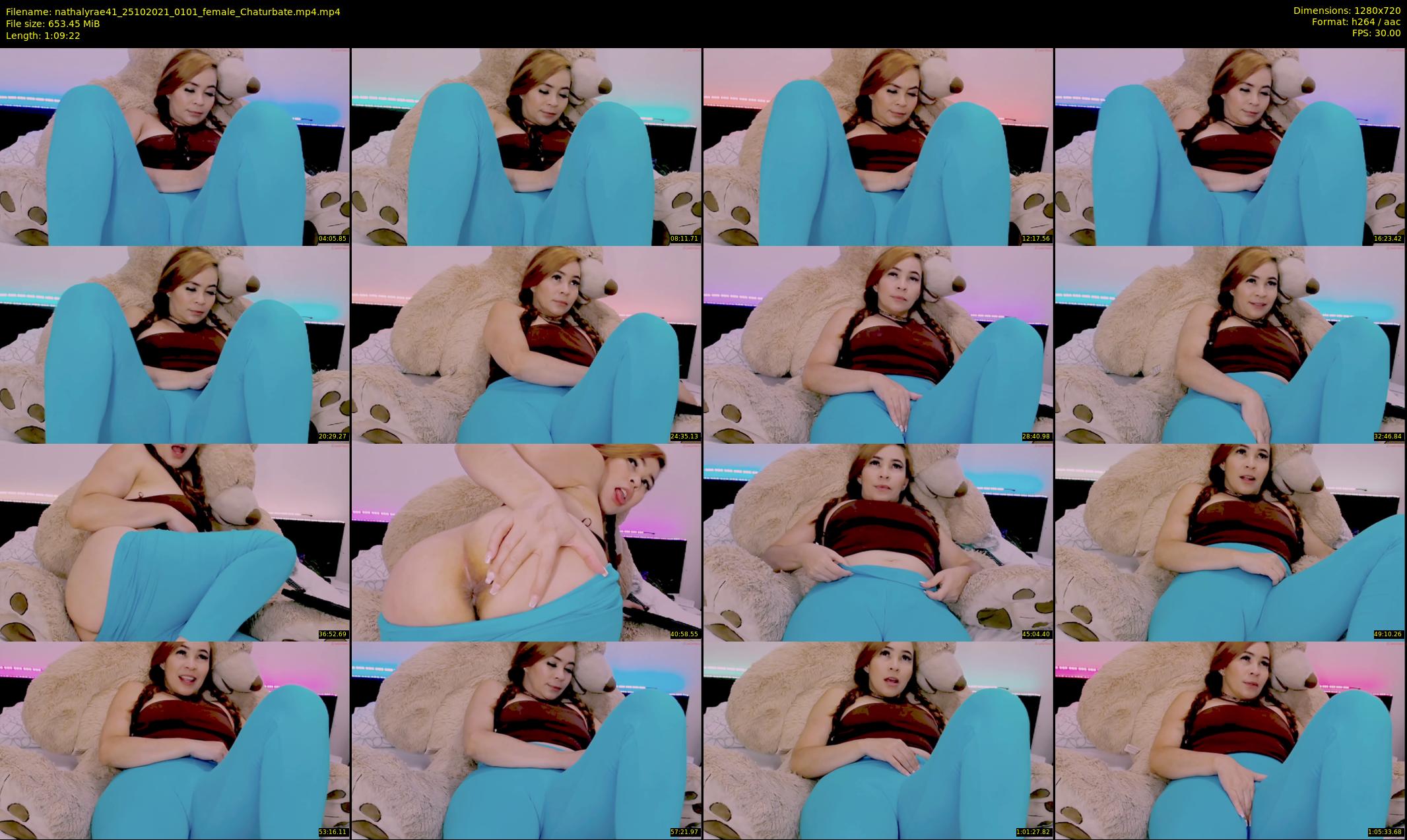 nathalyrae41 — 70 minute Chaturbate female cam show recording, 720p, Oct 25, 2021