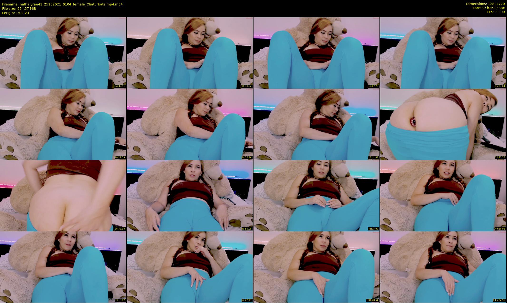 nathalyrae41 — 70 minute Chaturbate female cam show recording, 720p, Oct 25, 2021
