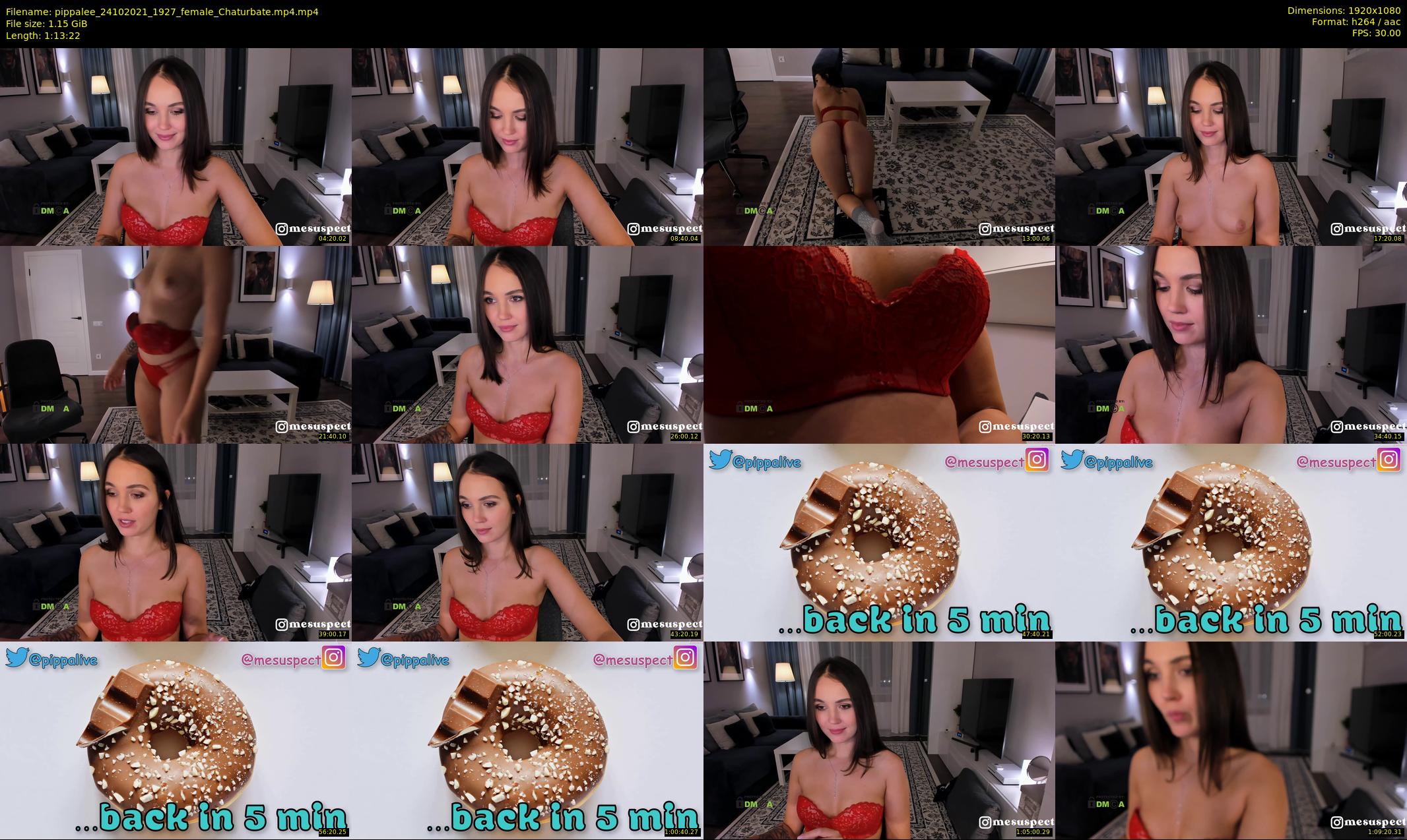 pippalee — 74 minute Chaturbate female cam show recording, 1080p, Oct 24, 2021