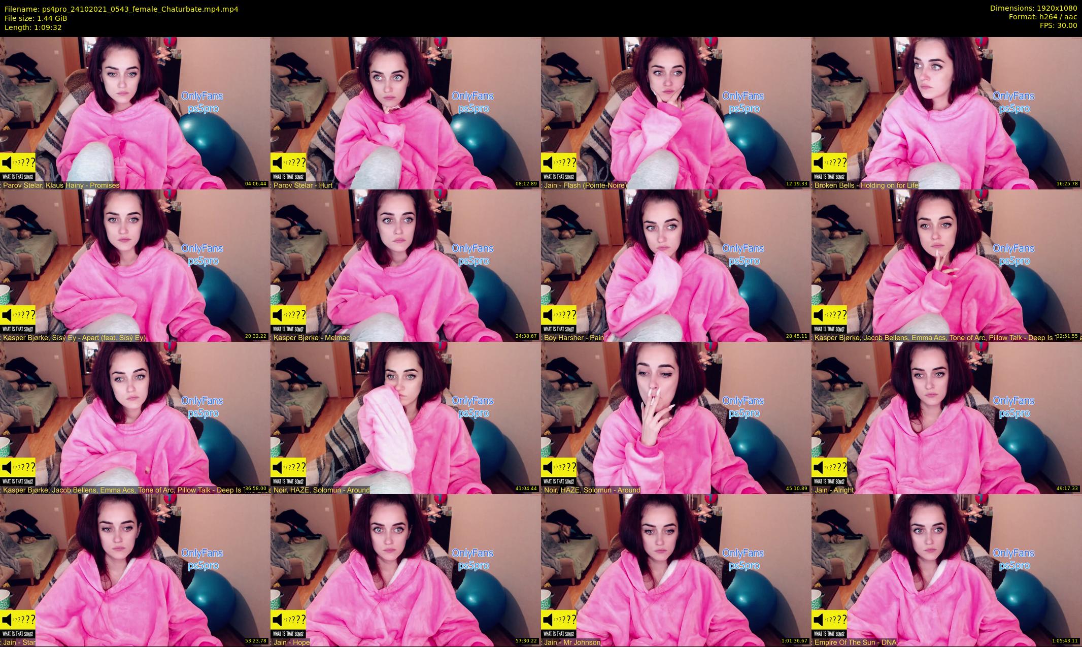 ps4pro — 70 minute Chaturbate female cam show recording, 1080p, Oct 24, 2021