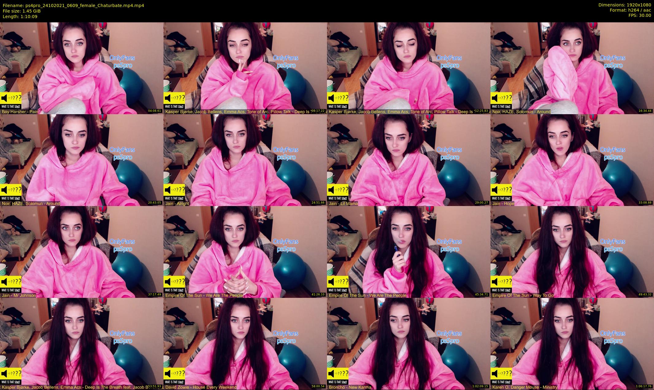 ps4pro — 71 minute Chaturbate female cam show recording, 1080p, Oct 24, 2021