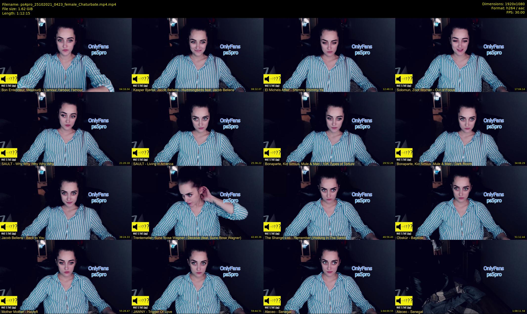 ps4pro — 73 minute Chaturbate female cam show recording, 1080p, Oct 25, 2021