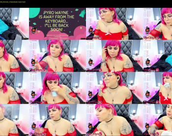pyrowayne — 73 minute Chaturbate female cam show recording, 1080p, Oct 24, 2021