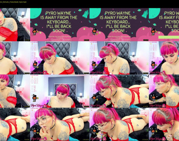 pyrowayne — 73 minute Chaturbate female cam show recording, 1080p, Oct 24, 2021