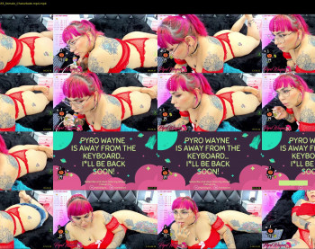 pyrowayne — 75 minute Chaturbate female cam show recording, 1080p, Oct 24, 2021
