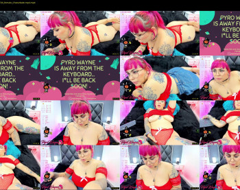pyrowayne — 75 minute Chaturbate female cam show recording, 1080p, Oct 24, 2021