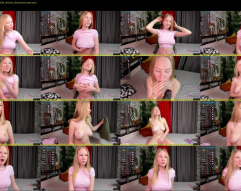 sadieevelyn — 24 minute Chaturbate female cam show recording, 720p, Oct 24, 2021