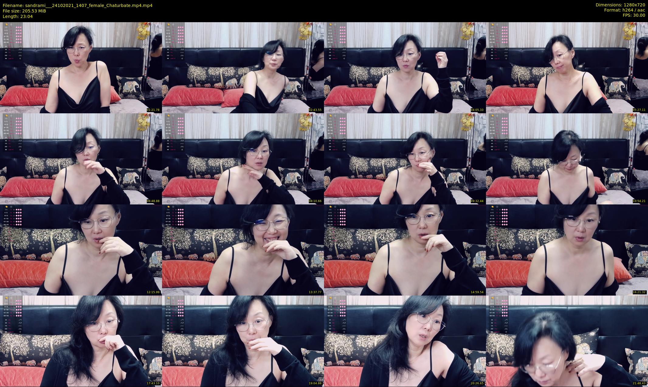 sandrami__ — 24 minute Chaturbate female cam show recording, 720p, Oct 24, 2021