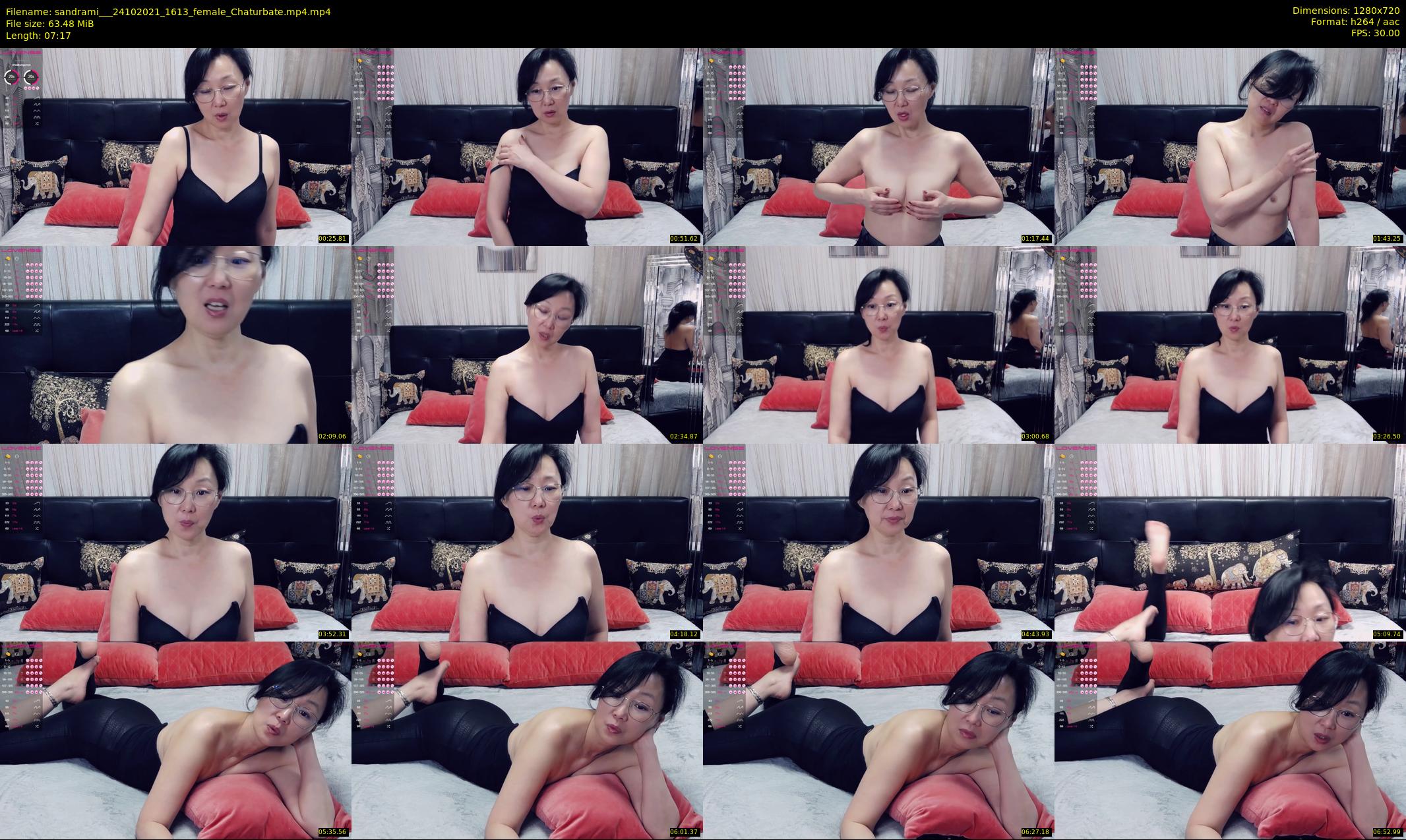 sandrami__ — 8 minute Chaturbate female cam show recording, 720p, Oct 24, 2021