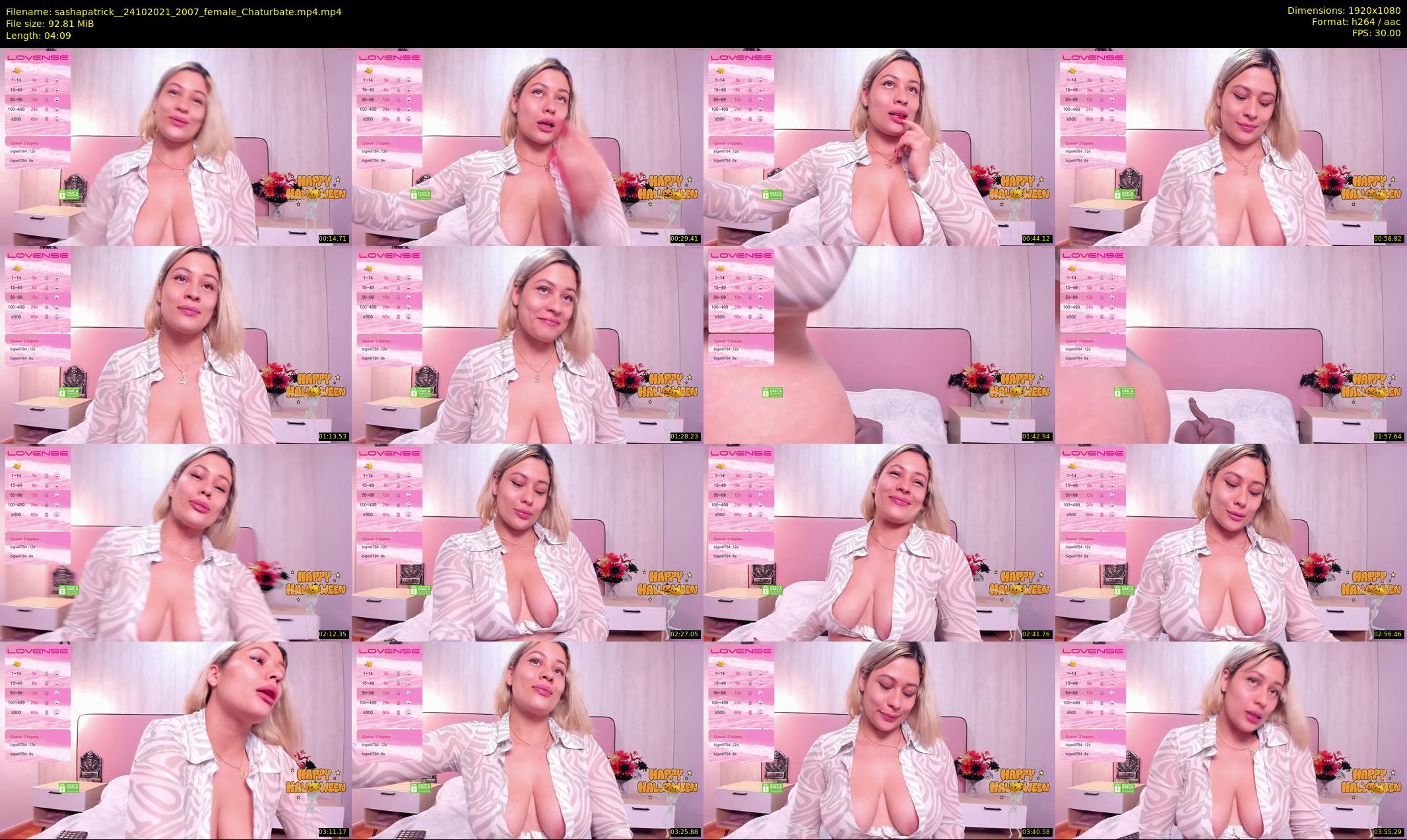 sashapatrick_ — 5 minute Chaturbate female cam show recording, 1080p, Oct 24, 2021