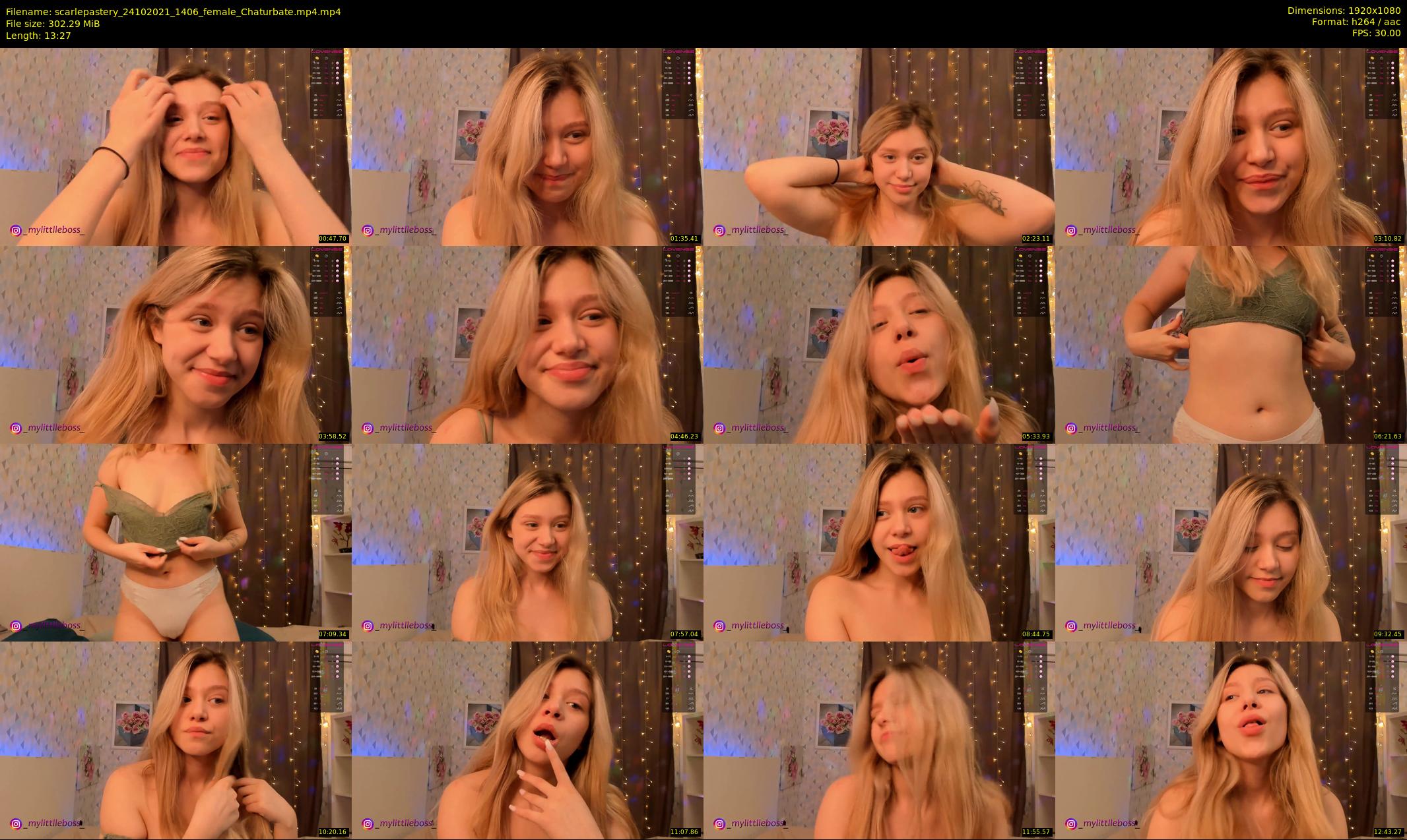 scarlepastery — 14 minute Chaturbate couple cam show recording, 1080p, Oct 24, 2021
