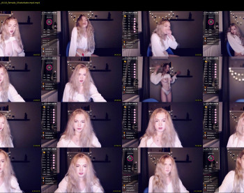 small_blondee — 82 minute Chaturbate female cam show recording, 720p, Oct 25, 2021