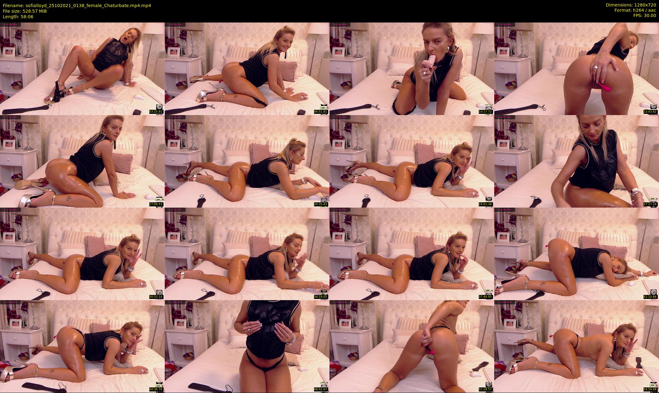 sofialloyd — 59 minute Chaturbate female cam show recording, 720p, Oct 25, 2021