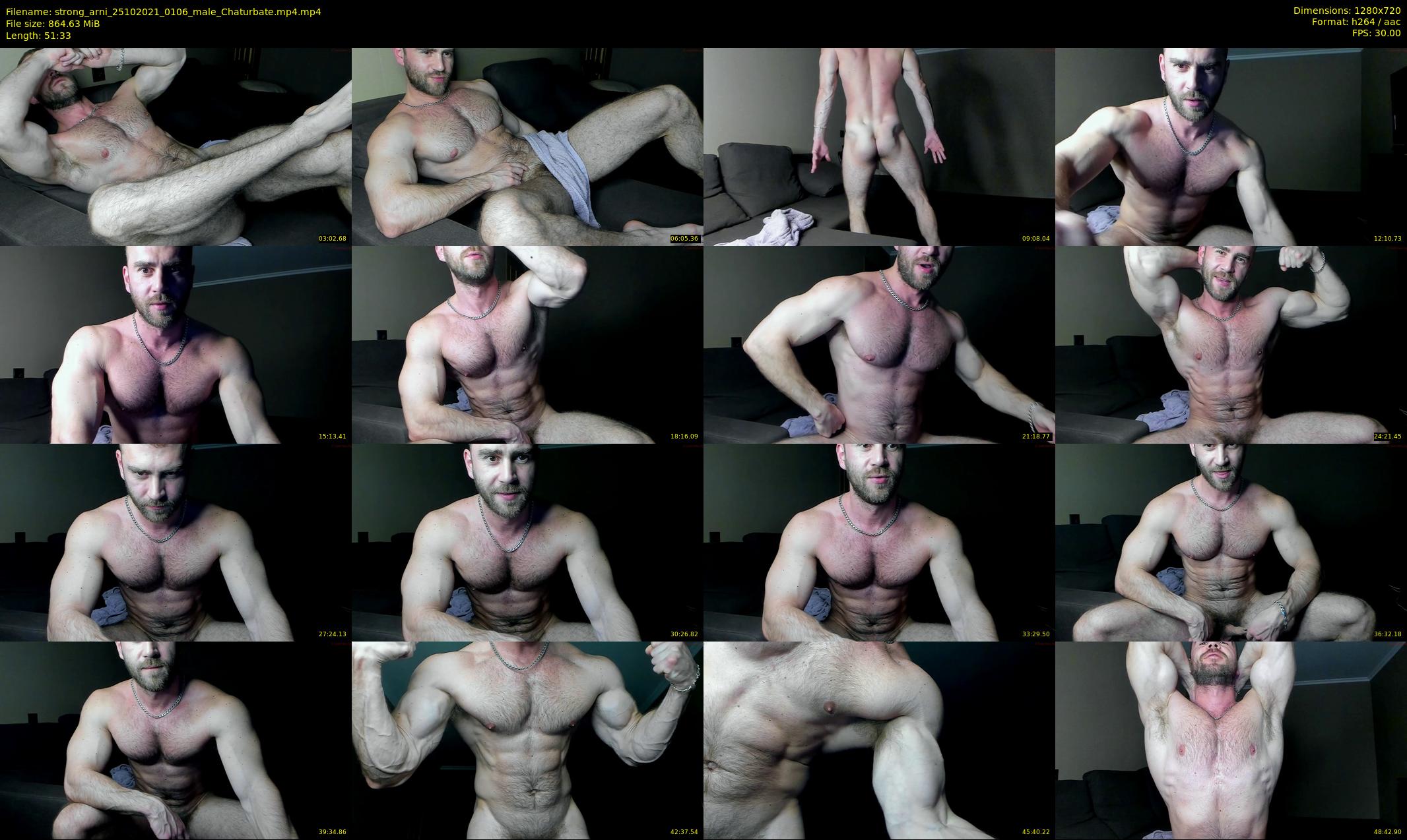strong_arni — 52 minute Chaturbate male cam show recording, 720p, Oct 25, 2021