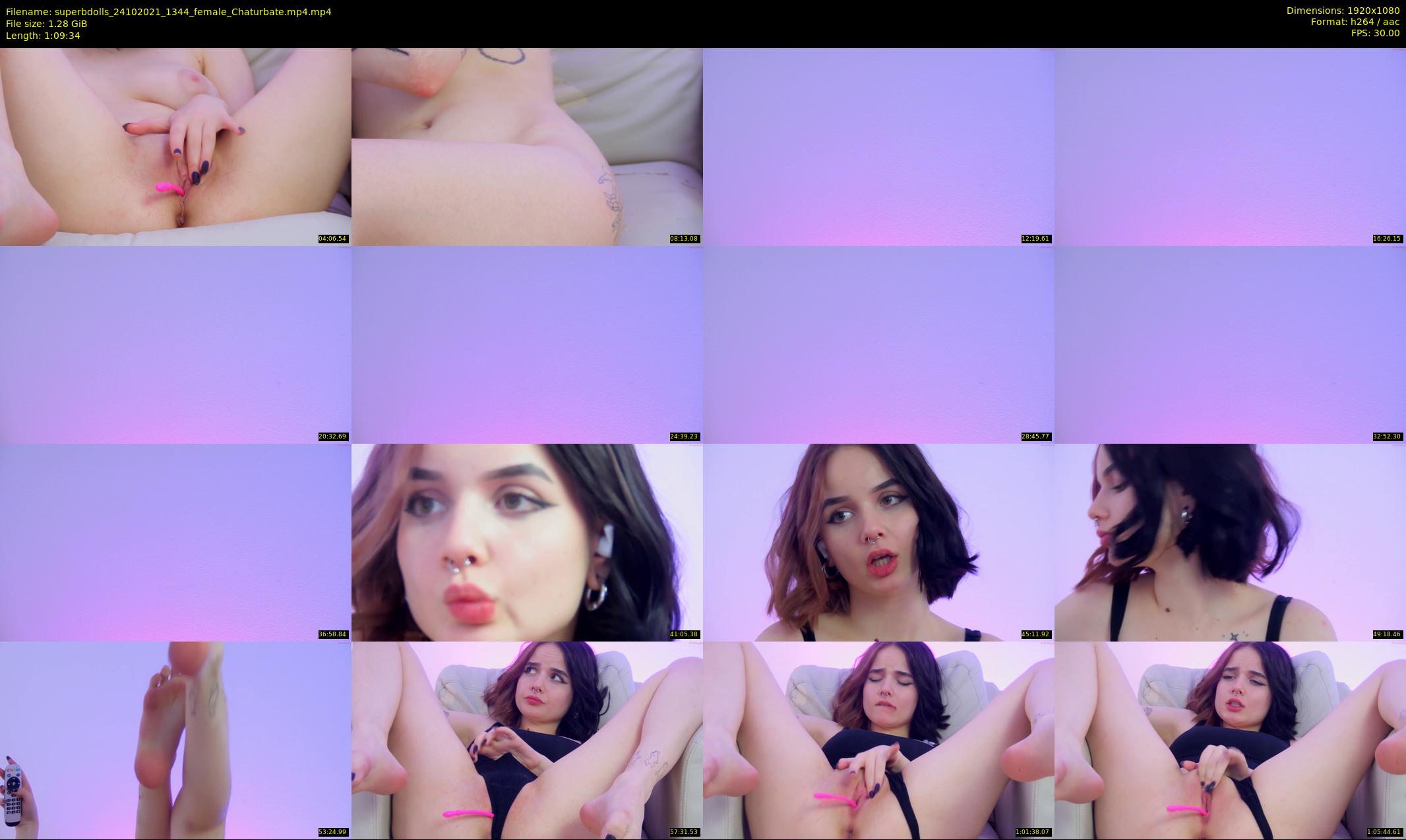 superbdolls — 70 minute Chaturbate couple cam show recording, 1080p, Oct 24, 2021