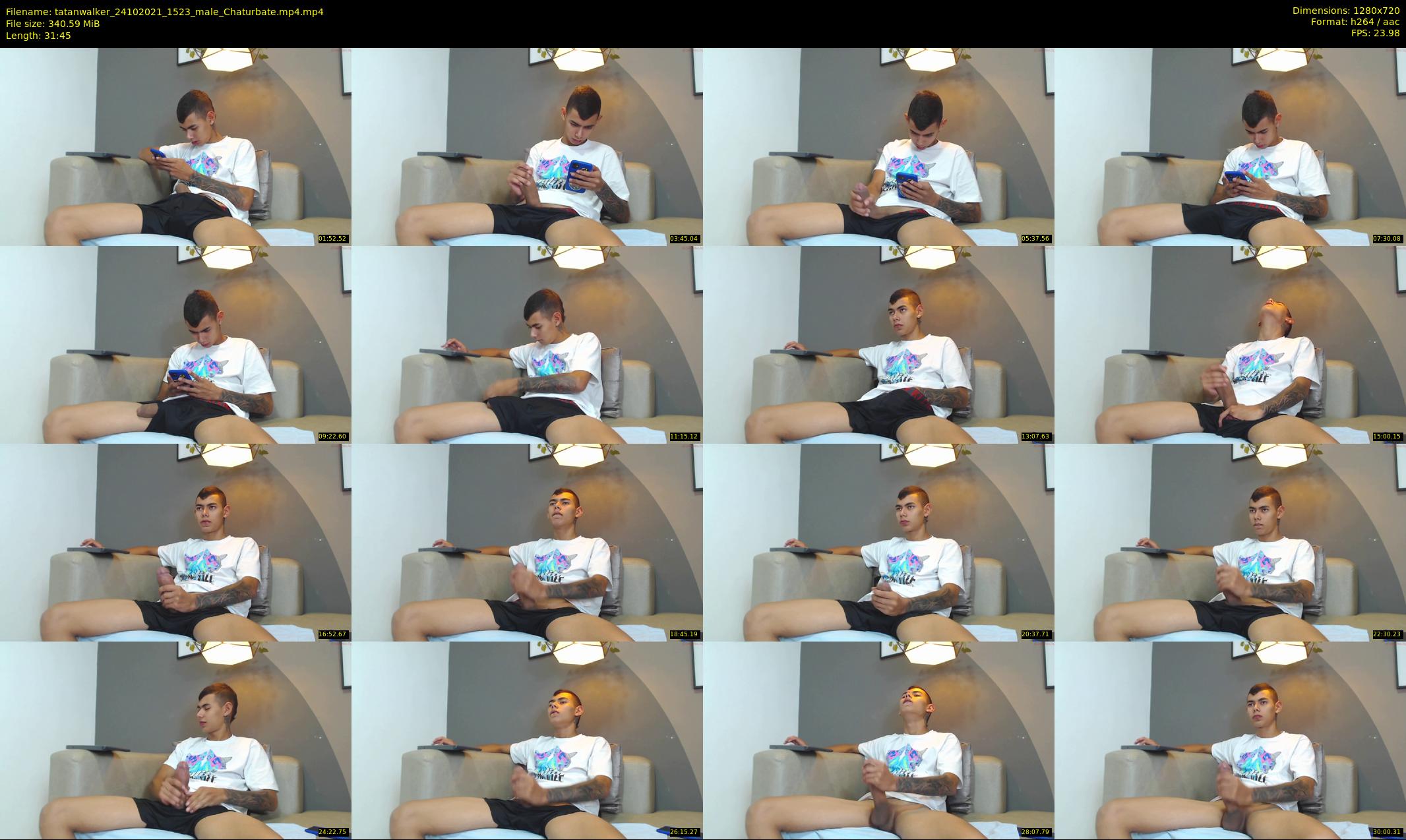 tatanwalker — 32 minute Chaturbate male cam show recording, 720p, Oct 24, 2021