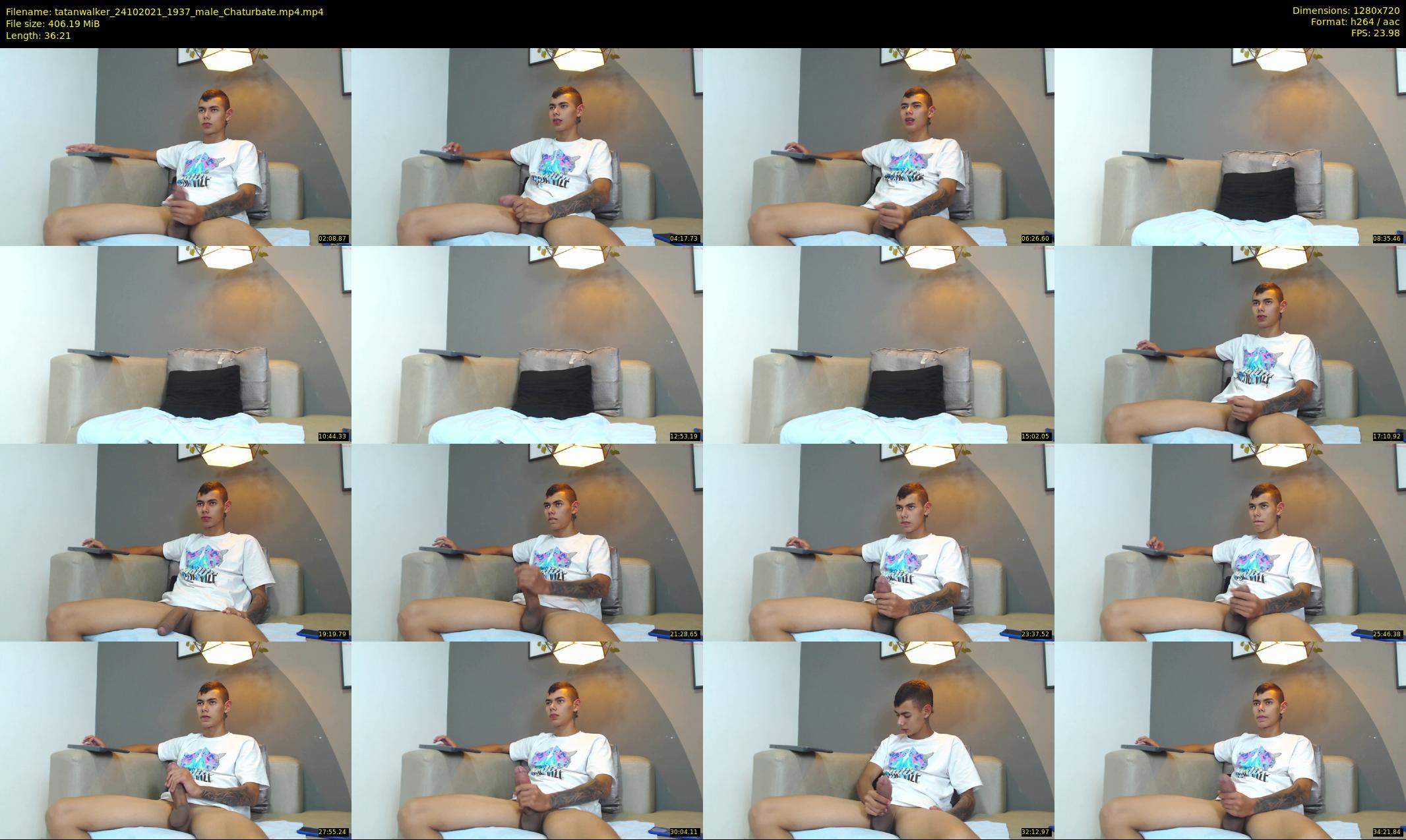 tatanwalker — 37 minute Chaturbate male cam show recording, 720p, Oct 24, 2021