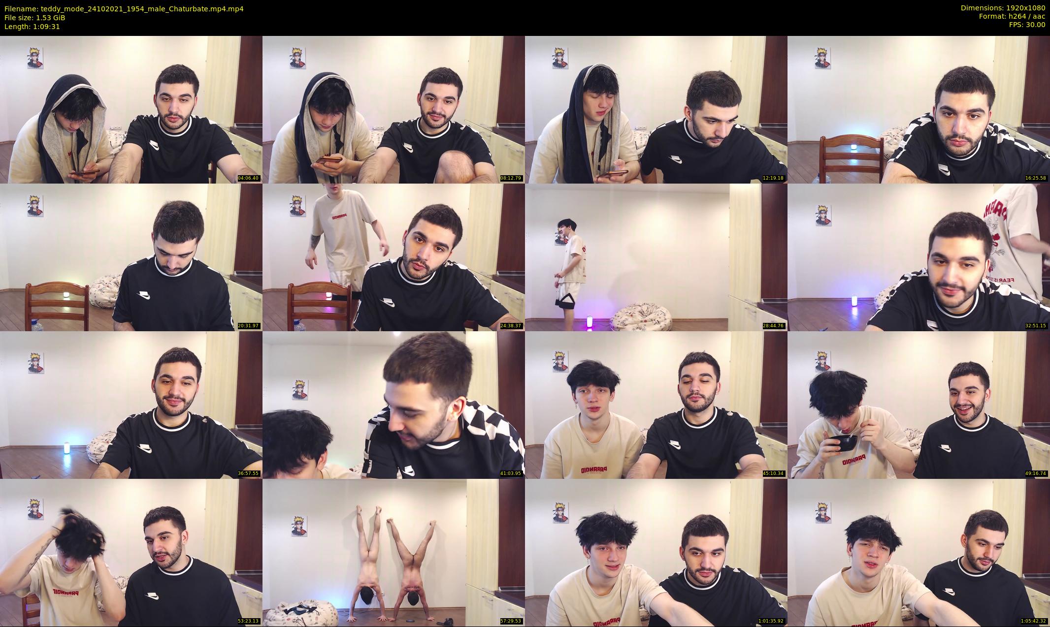 teddy_mode — 70 minute Chaturbate couple cam show recording, 1080p, Oct 24, 2021