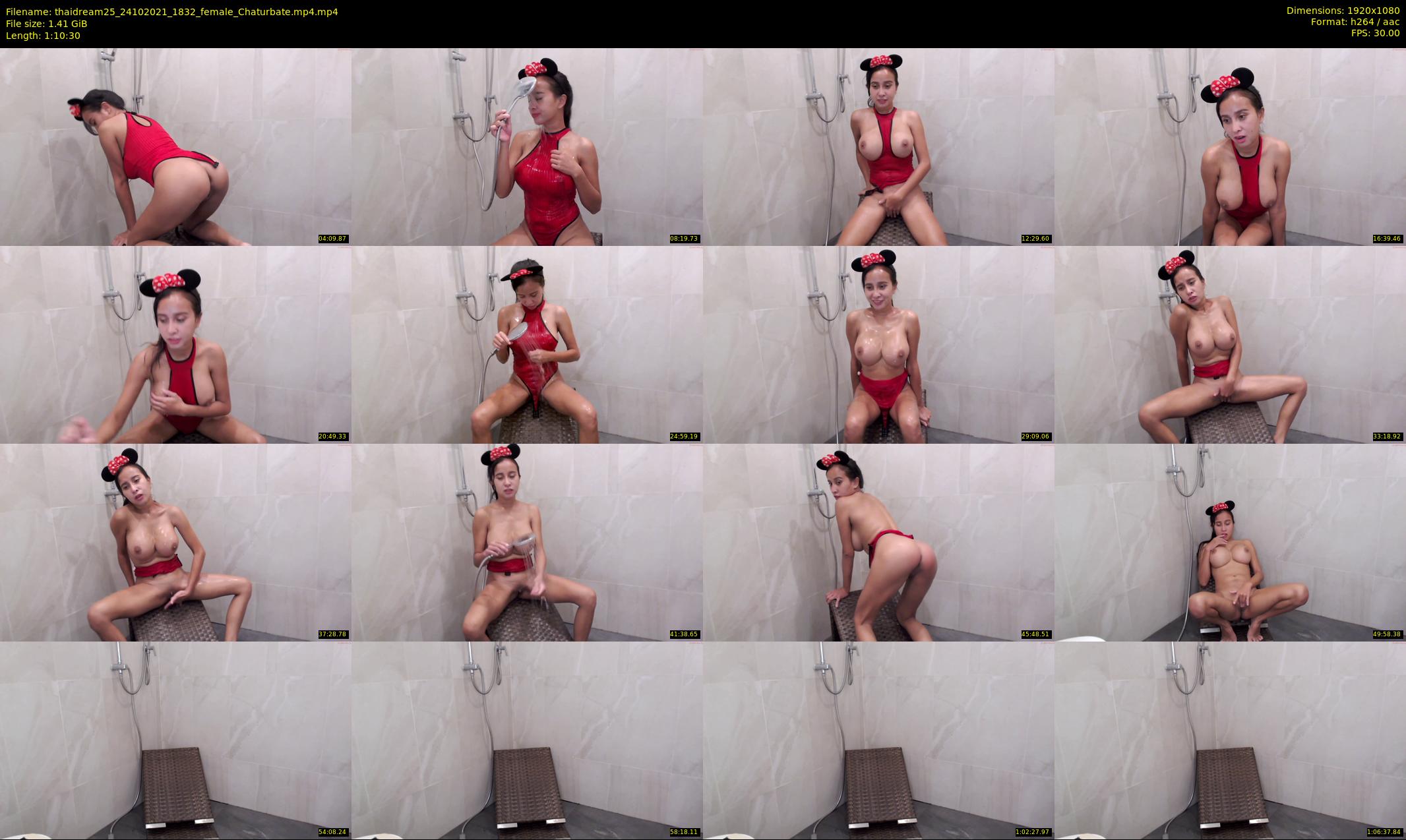 thaidream25 — 71 minute Chaturbate female cam show recording, 1080p, Oct 24, 2021