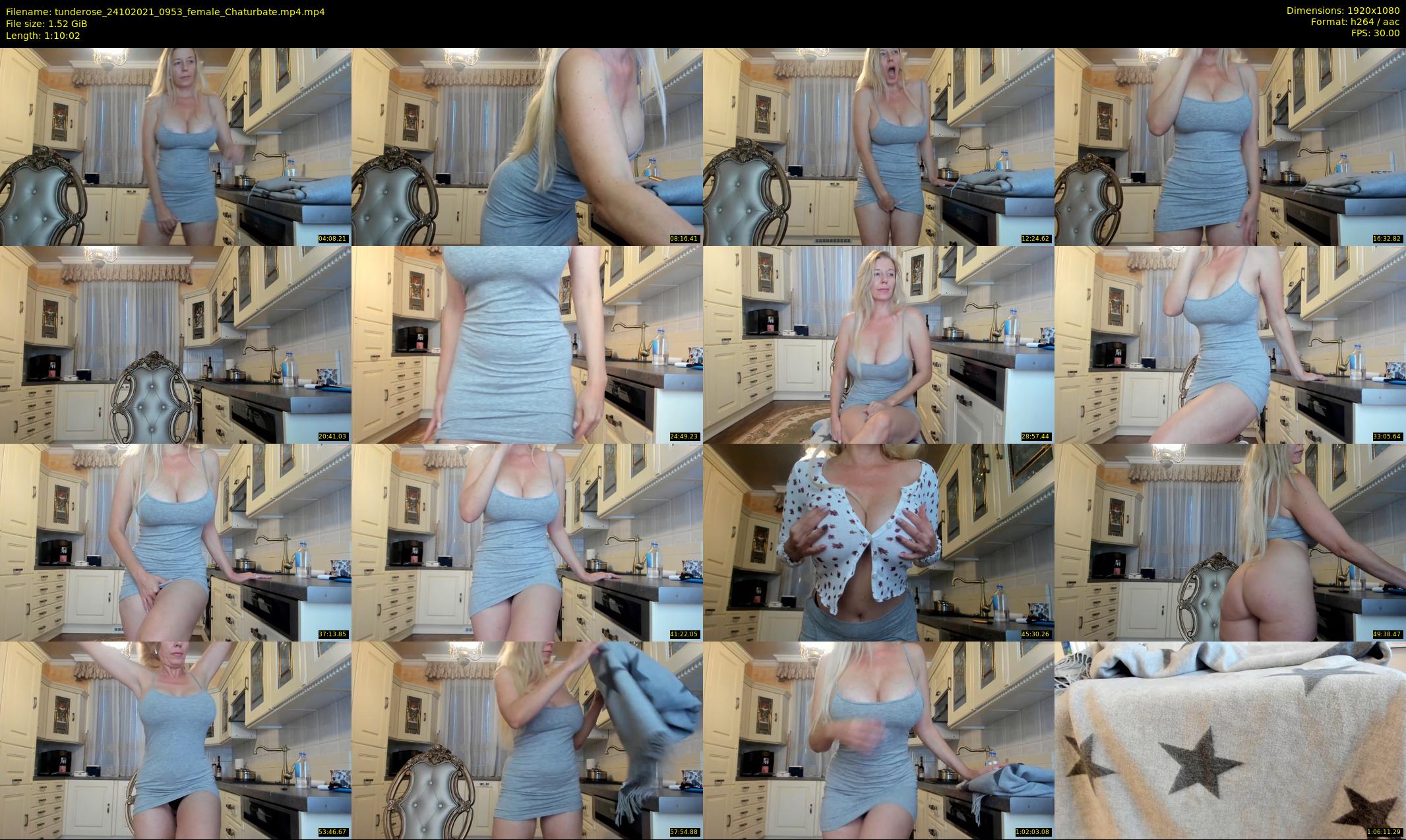 tunderose — 71 minute Chaturbate female cam show recording, 1080p, Oct 24, 2021