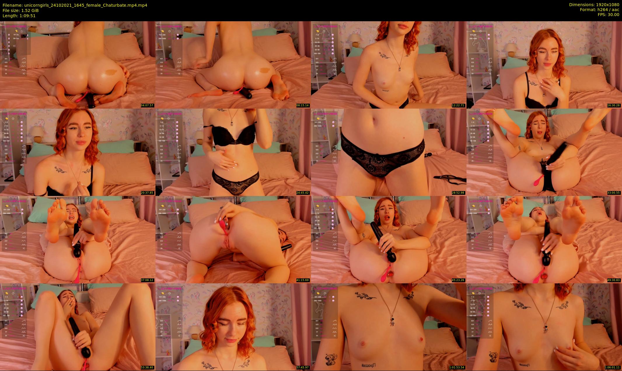 unicorngirls — 70 minute Chaturbate couple cam show recording, 1080p, Oct 24, 2021