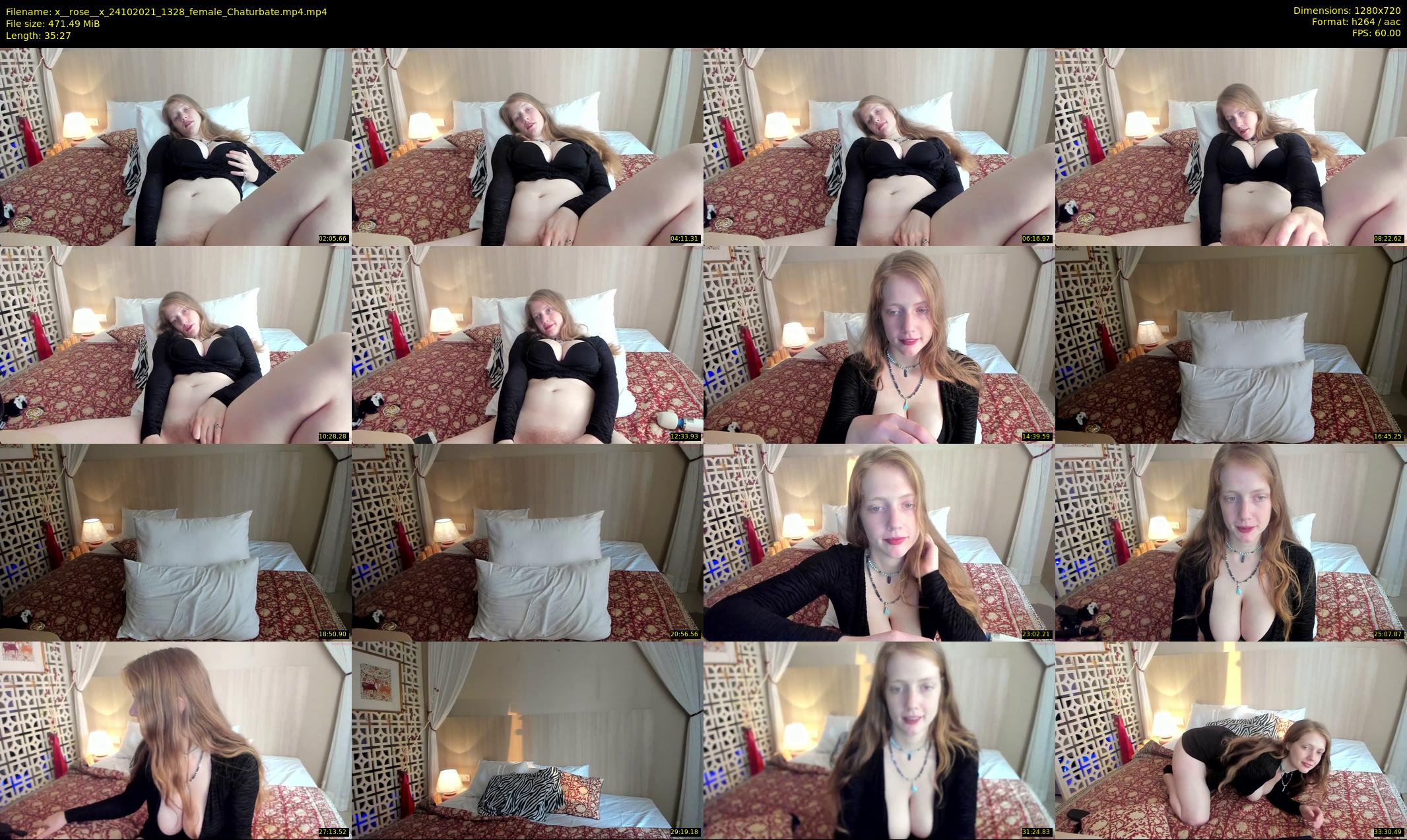x__rose__x — 36 minute Chaturbate female cam show recording, 720p, Oct 24, 2021