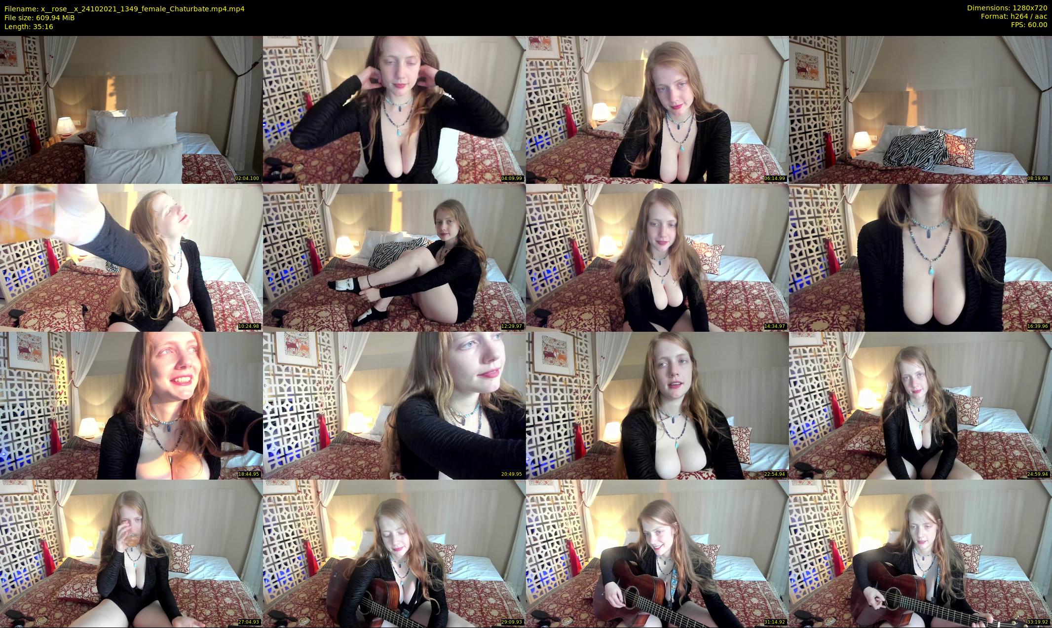 x__rose__x — 36 minute Chaturbate female cam show recording, 720p, Oct 24, 2021