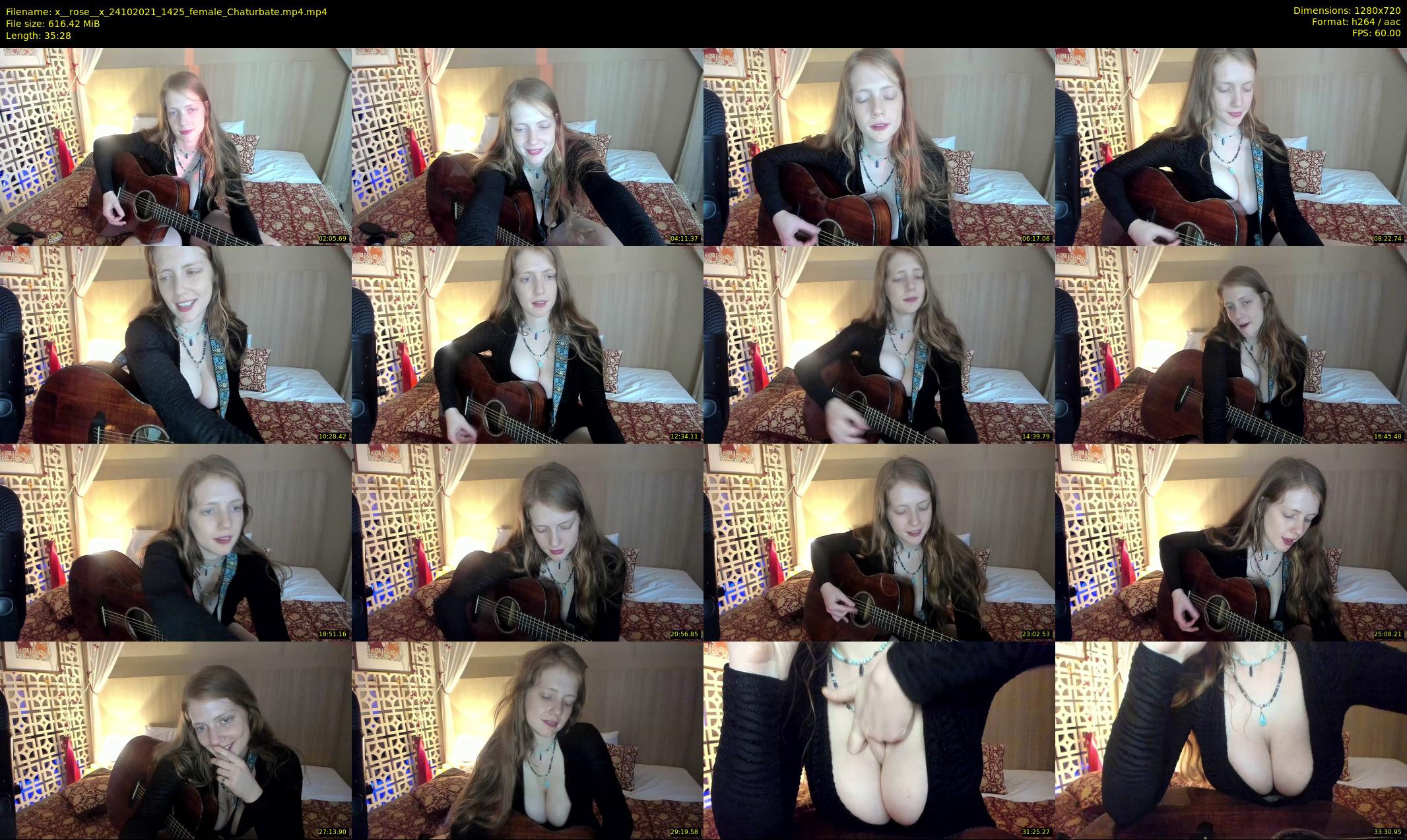 x__rose__x — 36 minute Chaturbate female cam show recording, 720p, Oct 24, 2021