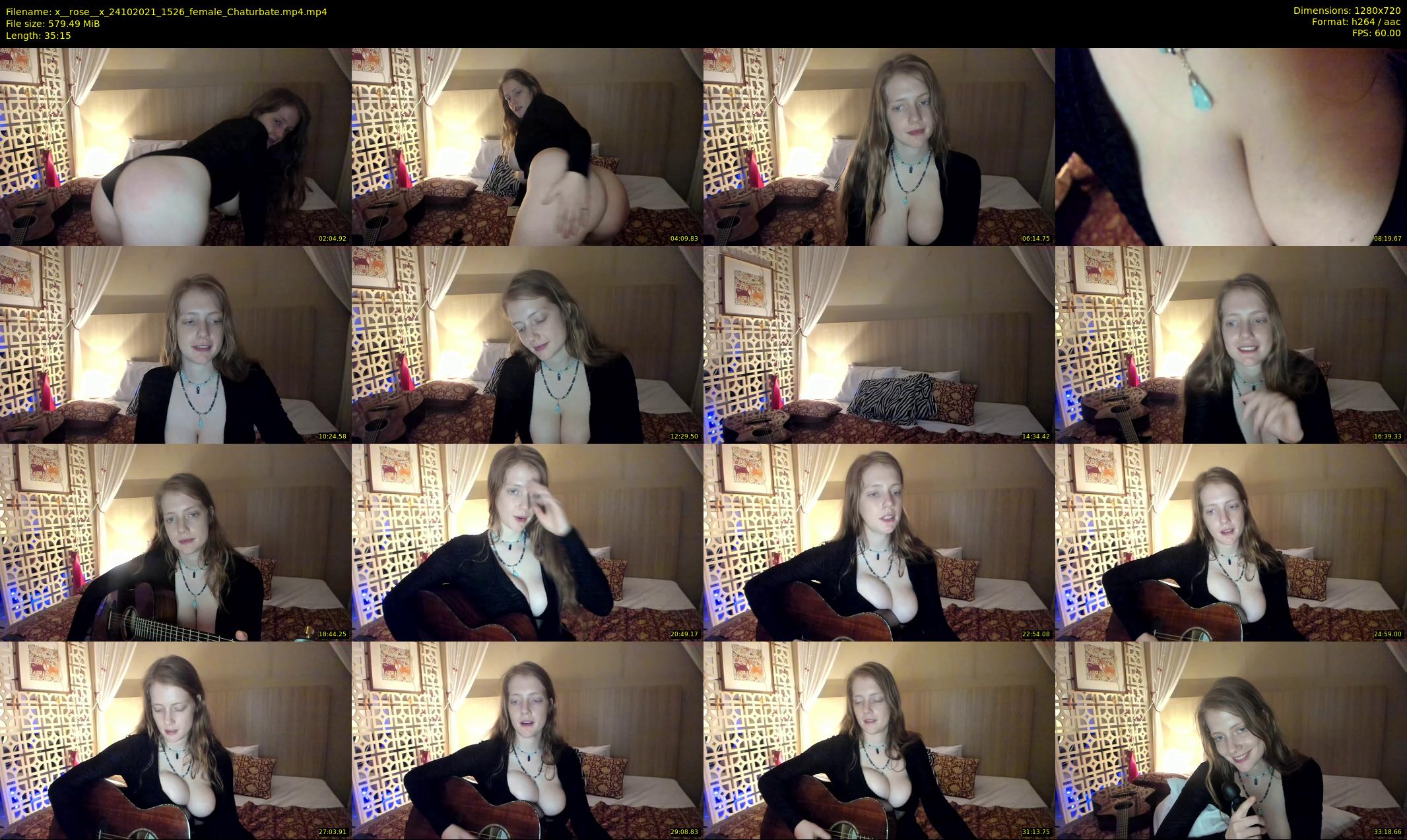x__rose__x — 36 minute Chaturbate female cam show recording, 720p, Oct 24, 2021