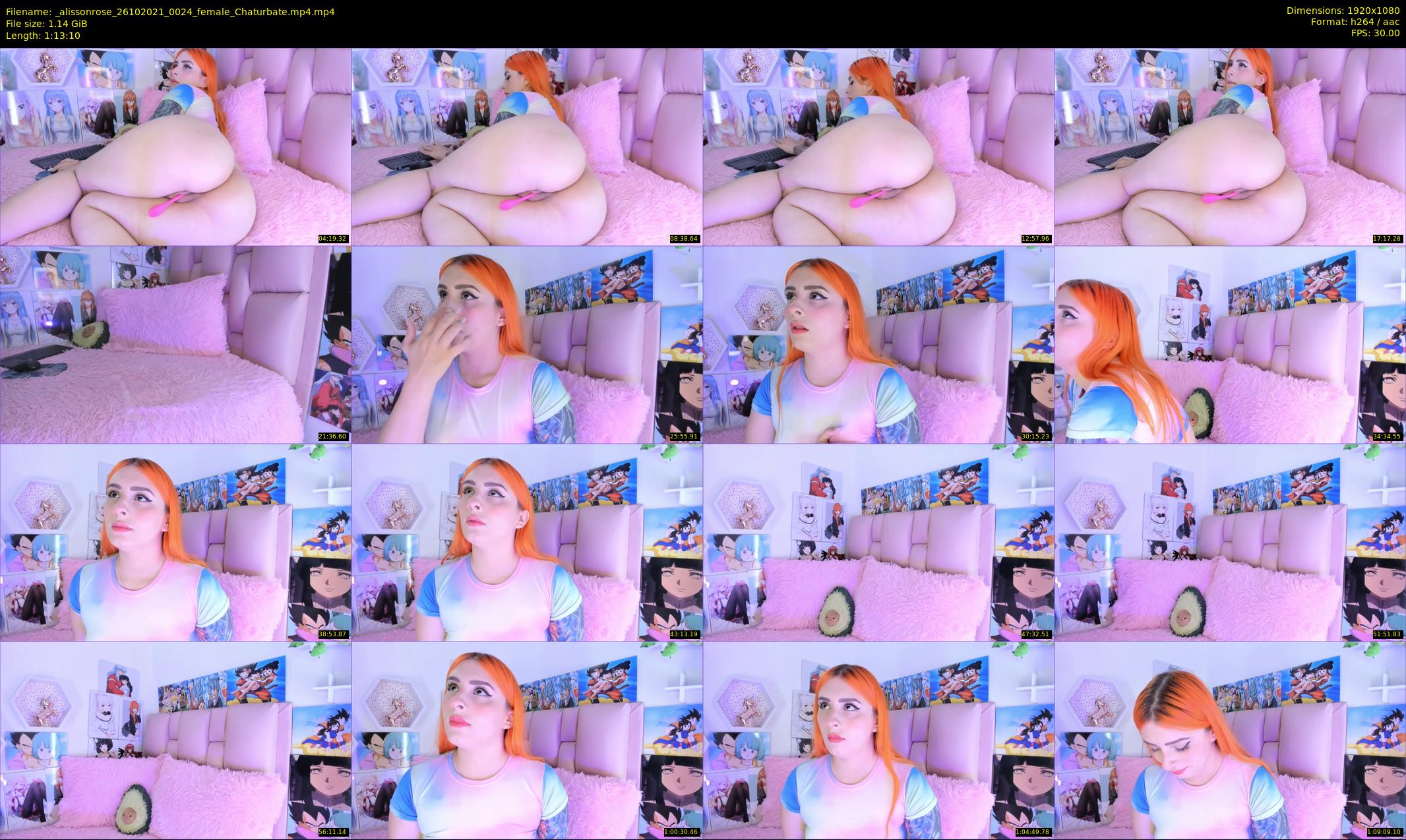 _alissonrose — 74 minute Chaturbate female cam show recording, 1080p, Oct 26, 2021