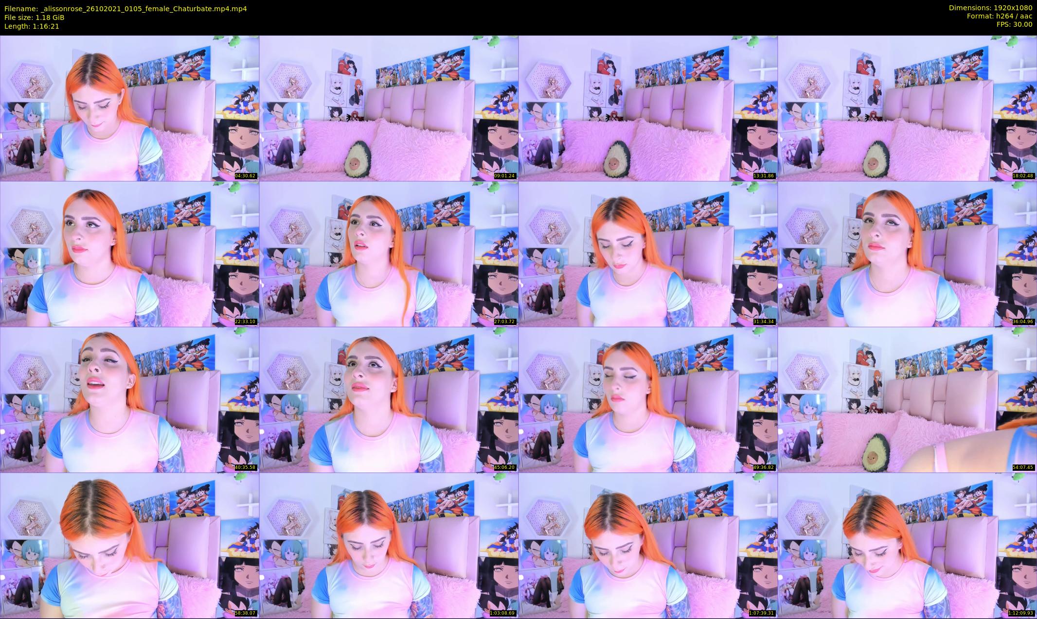 _alissonrose — 77 minute Chaturbate female cam show recording, 1080p, Oct 26, 2021