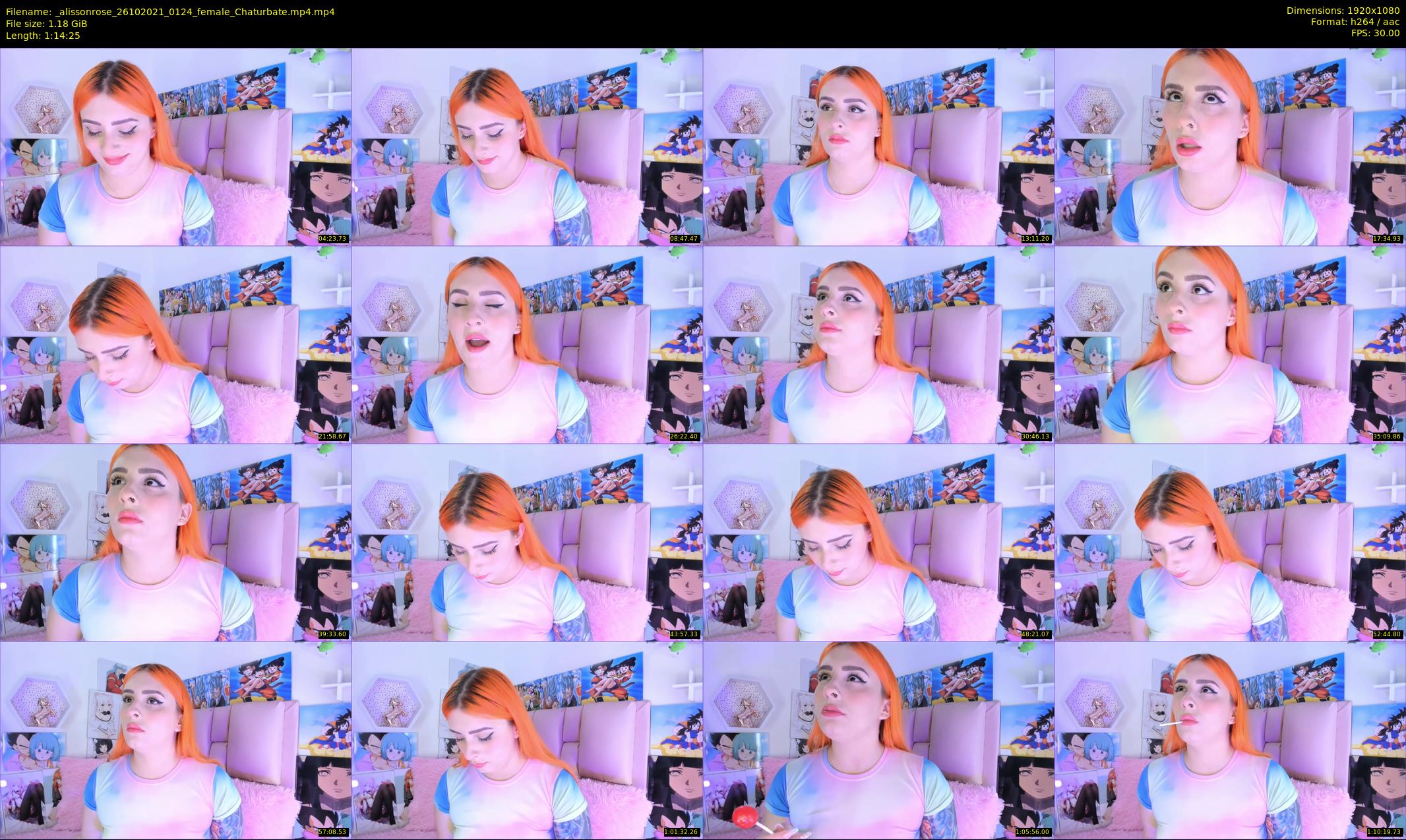 _alissonrose — 75 minute Chaturbate female cam show recording, 1080p, Oct 26, 2021