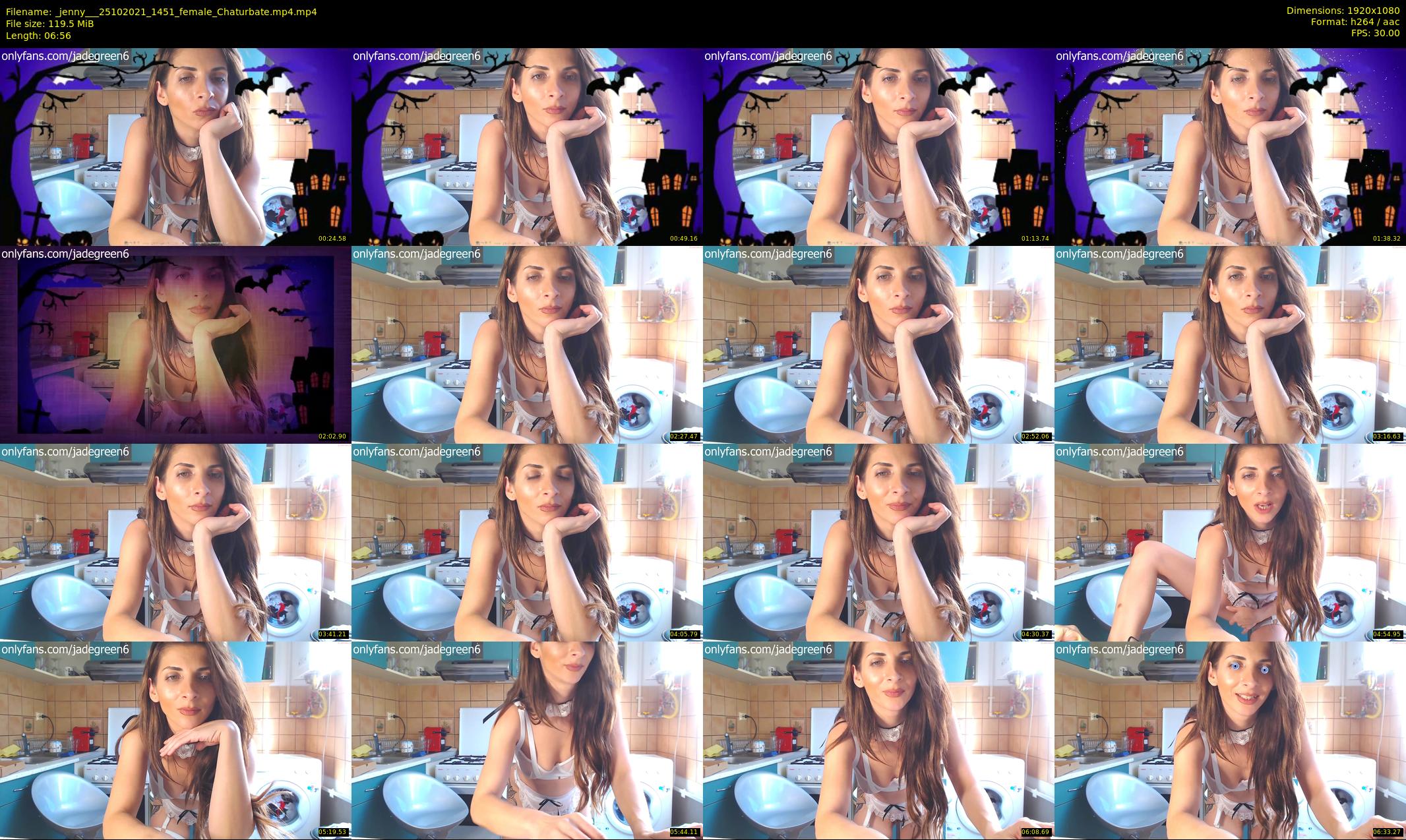 _jenny__ — 7 minute Chaturbate female cam show recording, 1080p, Oct 25, 2021