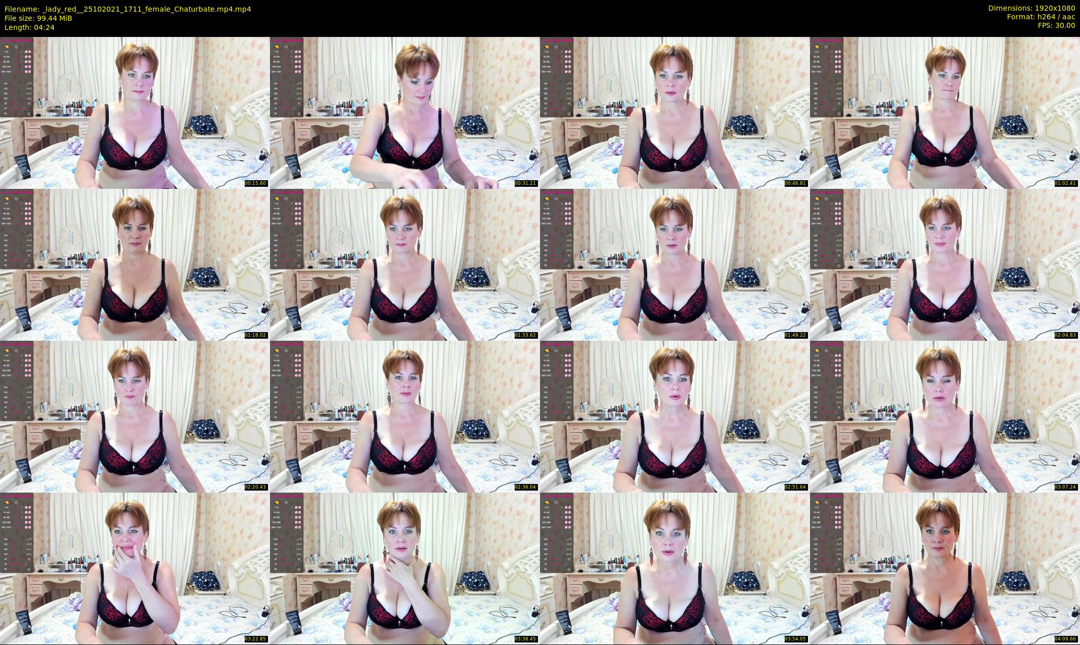 _lady_red_ — 5 minute Chaturbate female cam show recording, 1080p, Oct 25, 2021