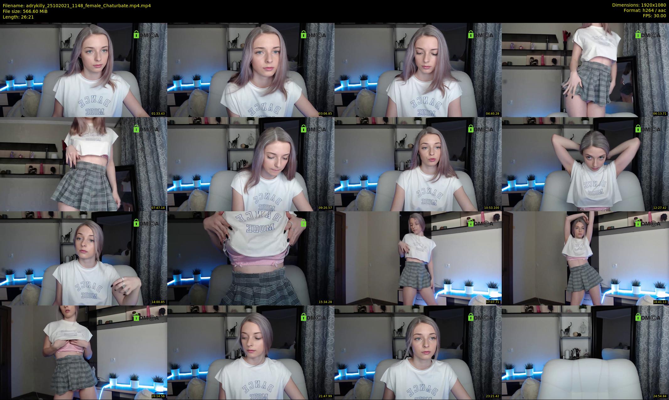 adrykilly — 27 minute Chaturbate female cam show recording, 1080p, Oct 25, 2021