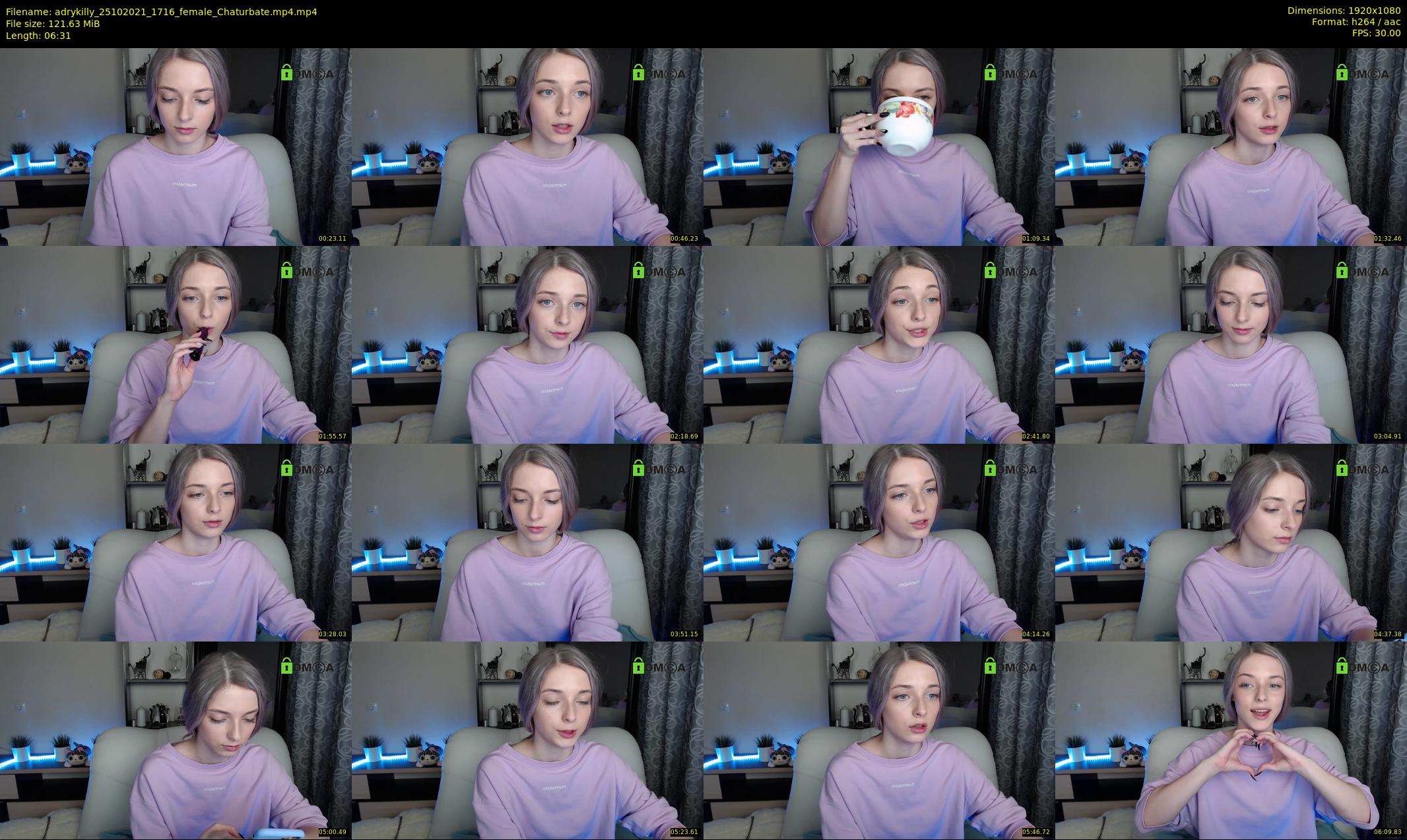 adrykilly — 7 minute Chaturbate female cam show recording, 1080p, Oct 25, 2021
