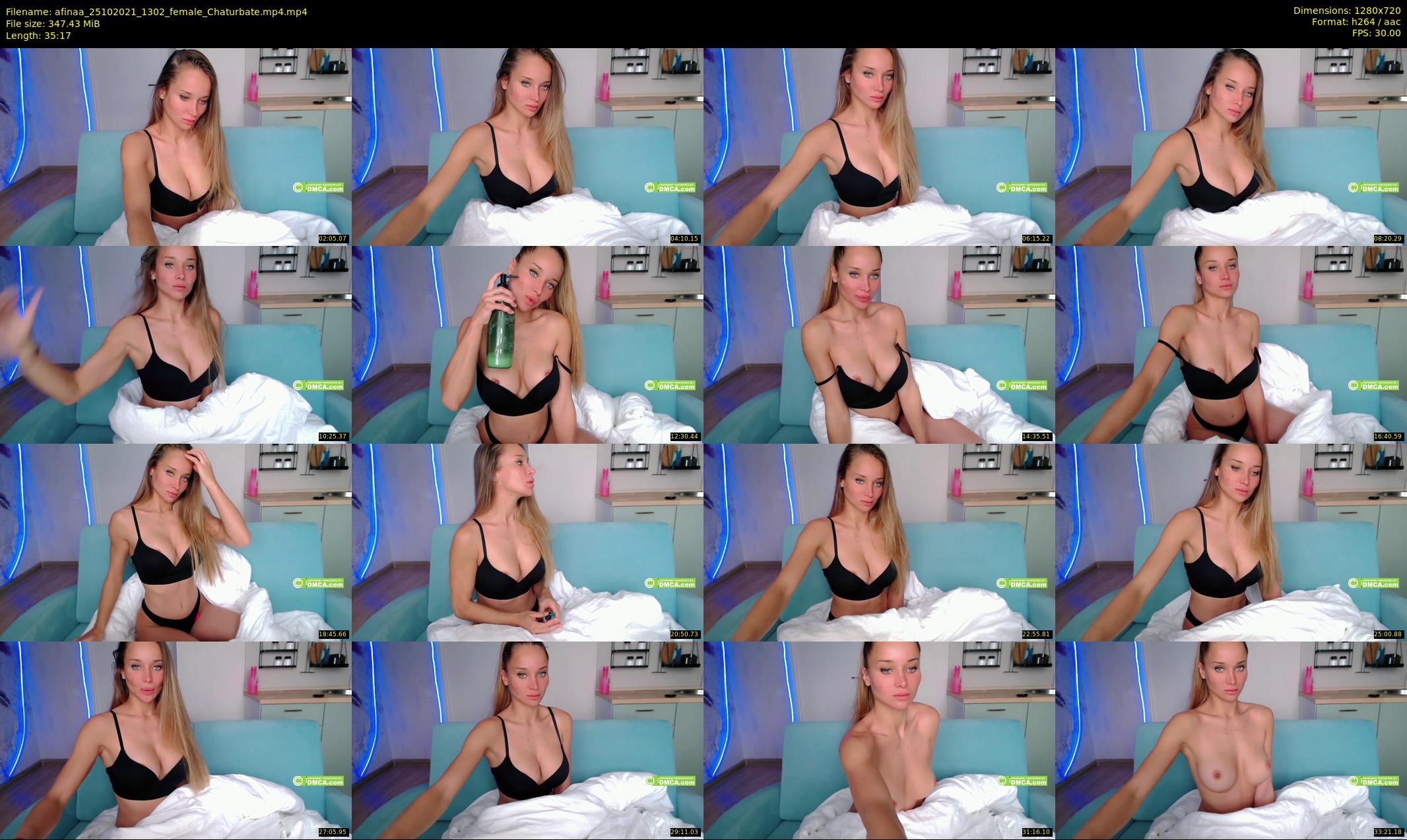 afinaa — 36 minute Chaturbate female cam show recording, 720p, Oct 25, 2021