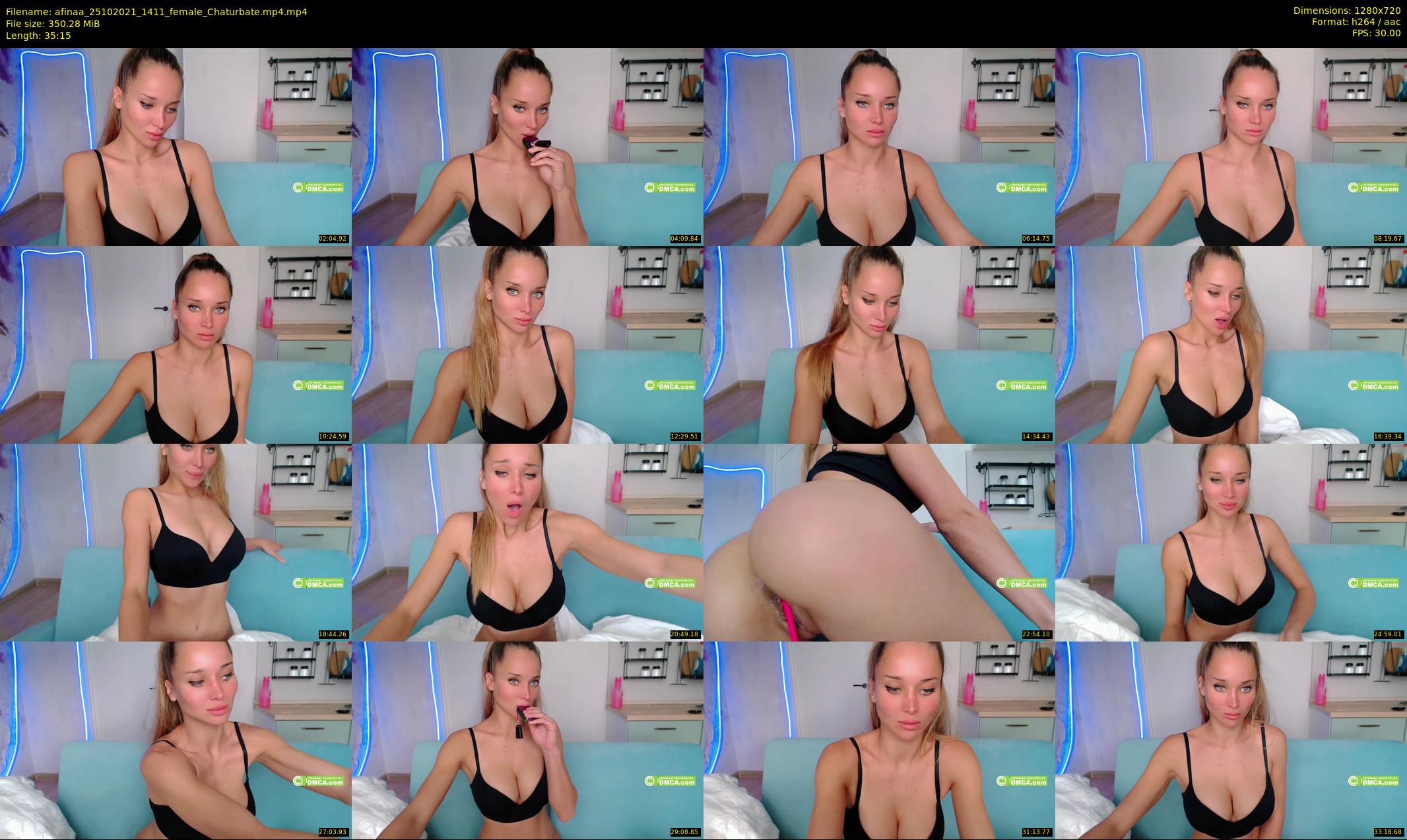 afinaa — 36 minute Chaturbate female cam show recording, 720p, Oct 25, 2021