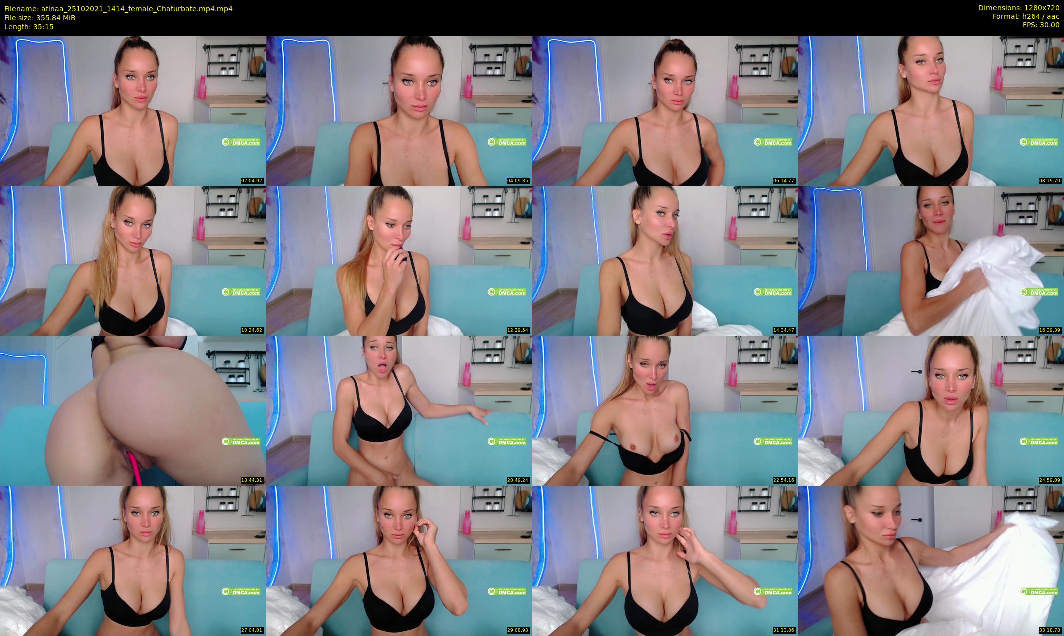 afinaa — 36 minute Chaturbate female cam show recording, 720p, Oct 25, 2021