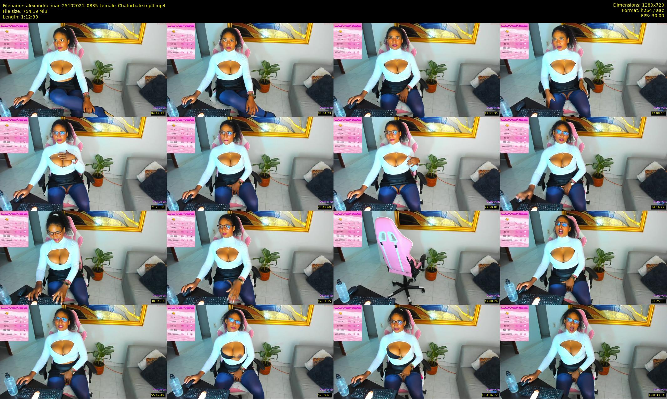alexandra_mar — 73 minute Chaturbate female cam show recording, 720p, Oct 25, 2021